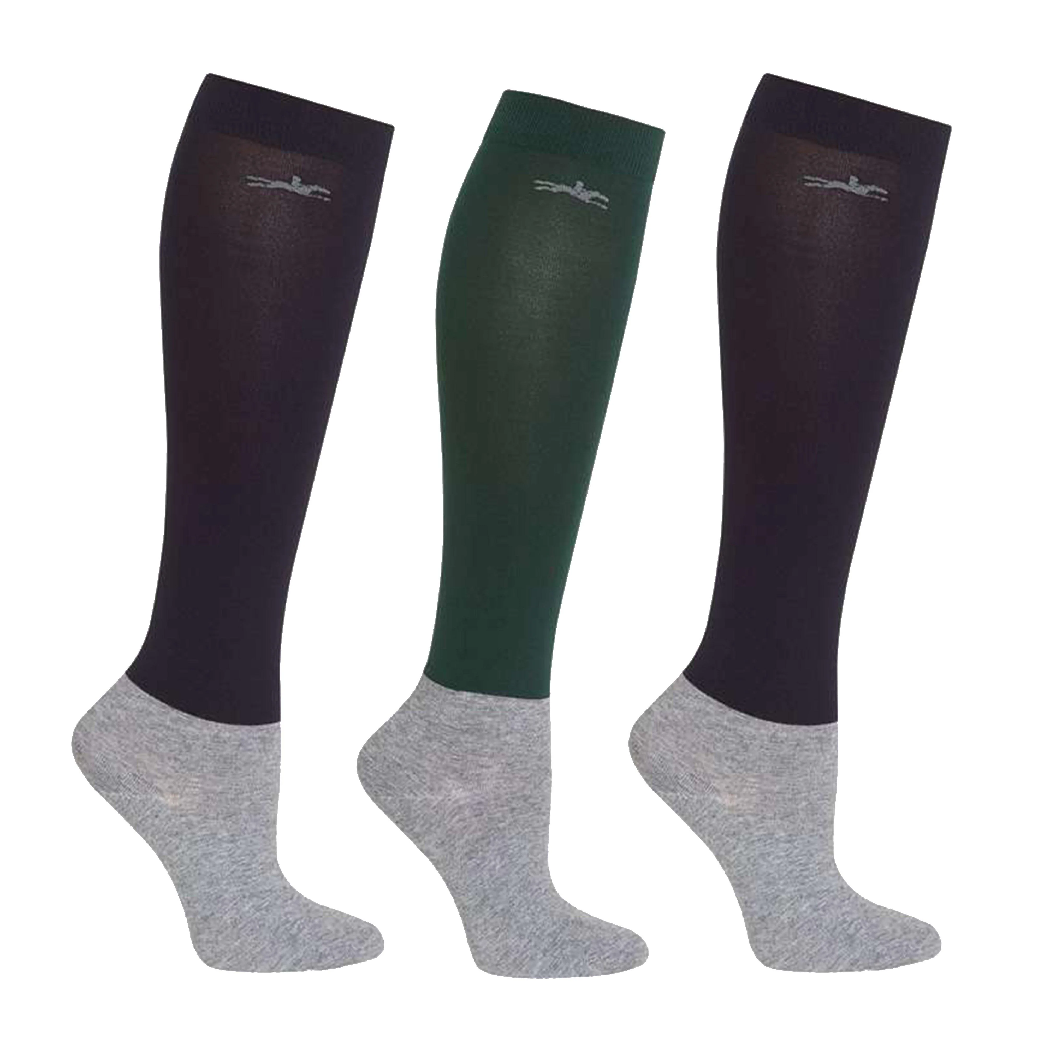 Womens Training Socks Blue Nights/Bottle - Image 2