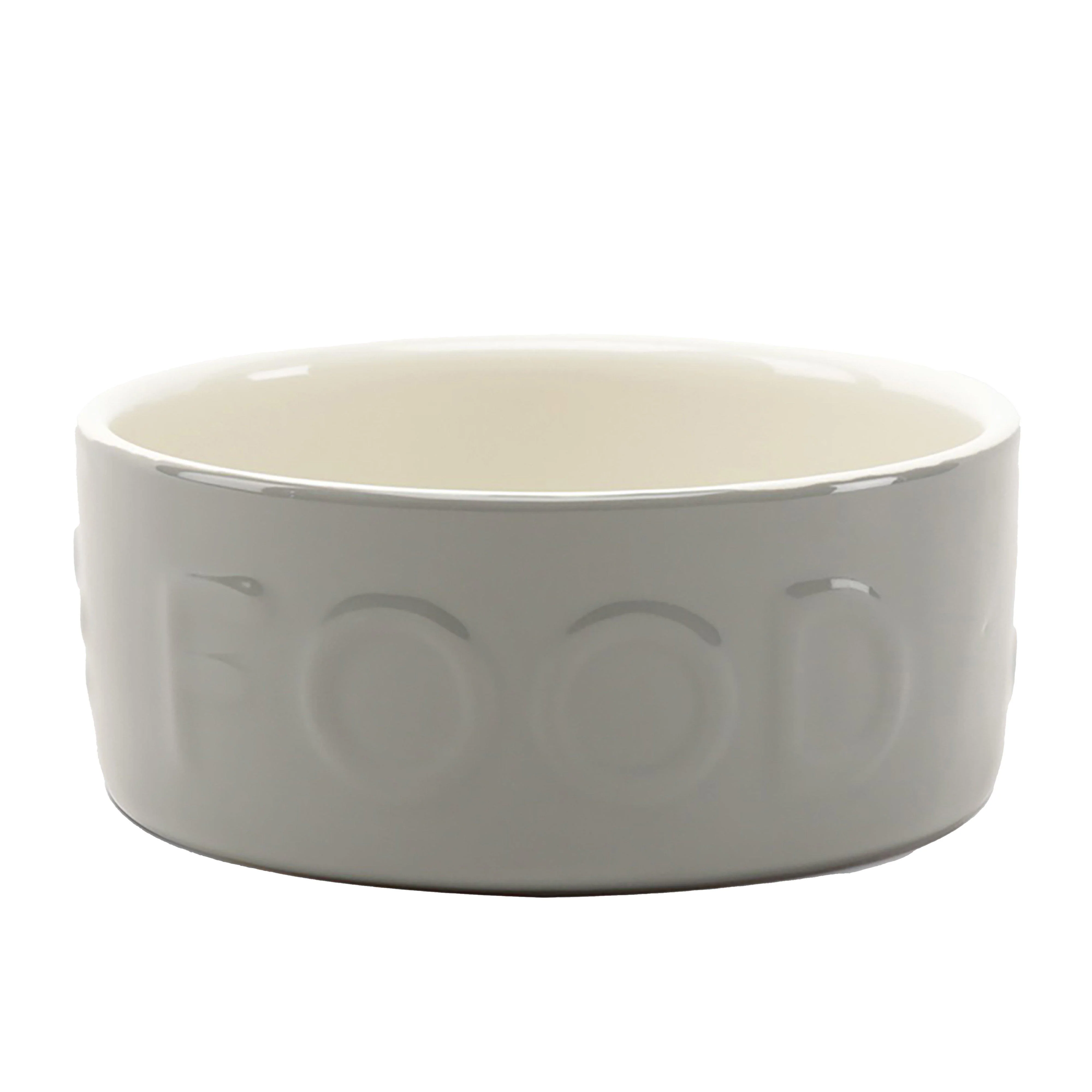 Classic Dog Slow Feeder Bowl Grey 20cm - Image 5