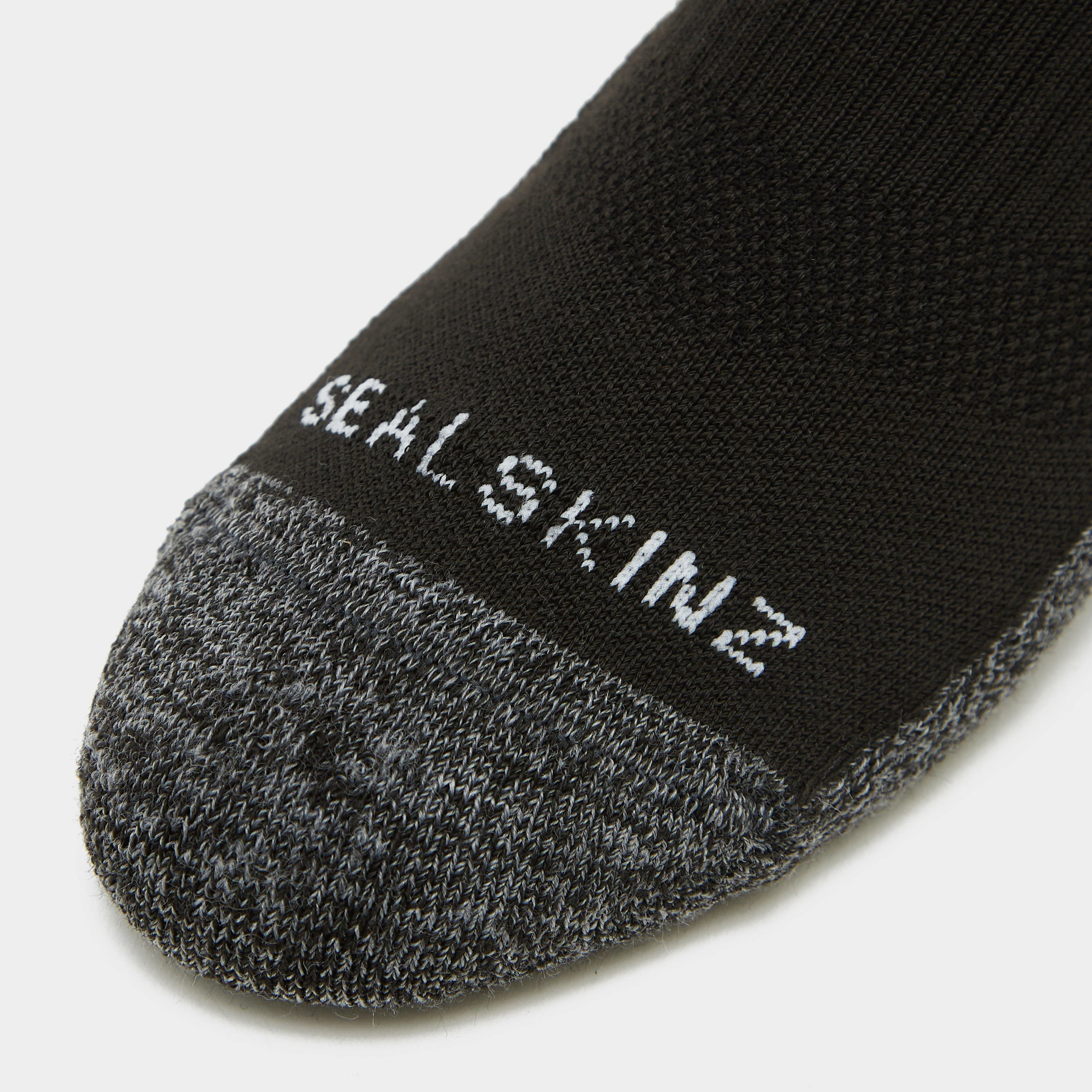 Quick Dry Ankle Socks Black/Grey - Image 4