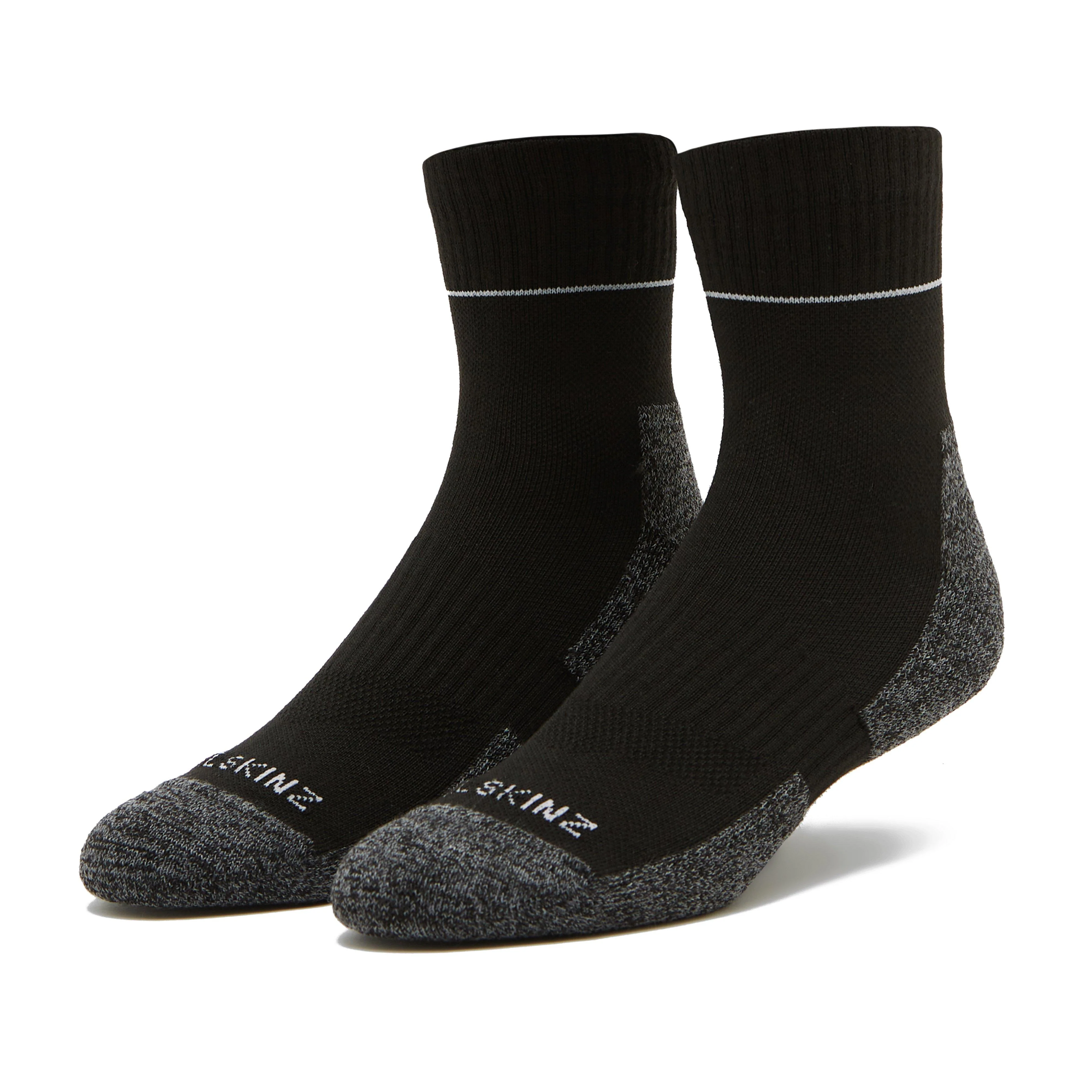 Quick Dry Ankle Socks Black/Grey - Image 6