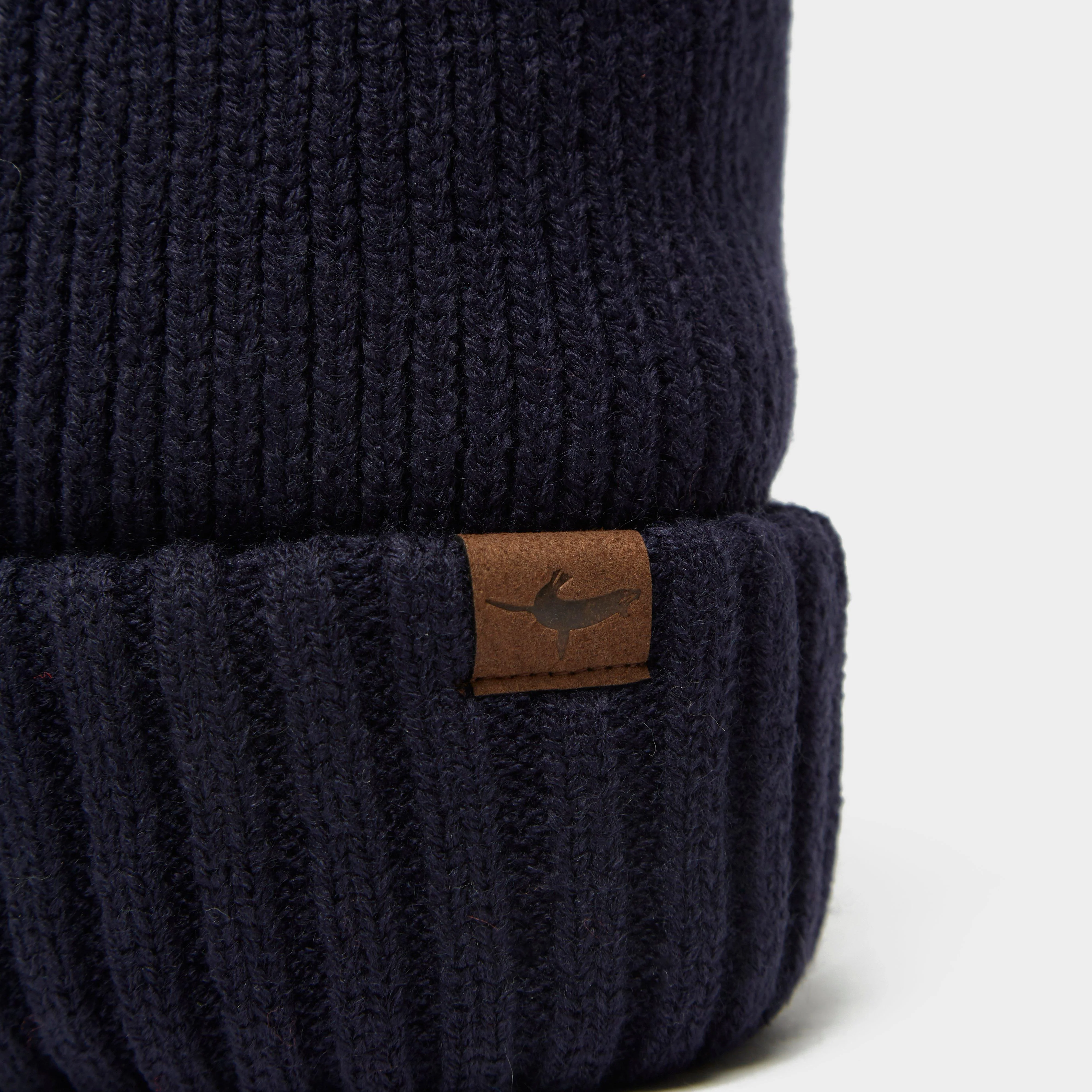 Waterproof Roll Cuff Beanie Blue - Image 3