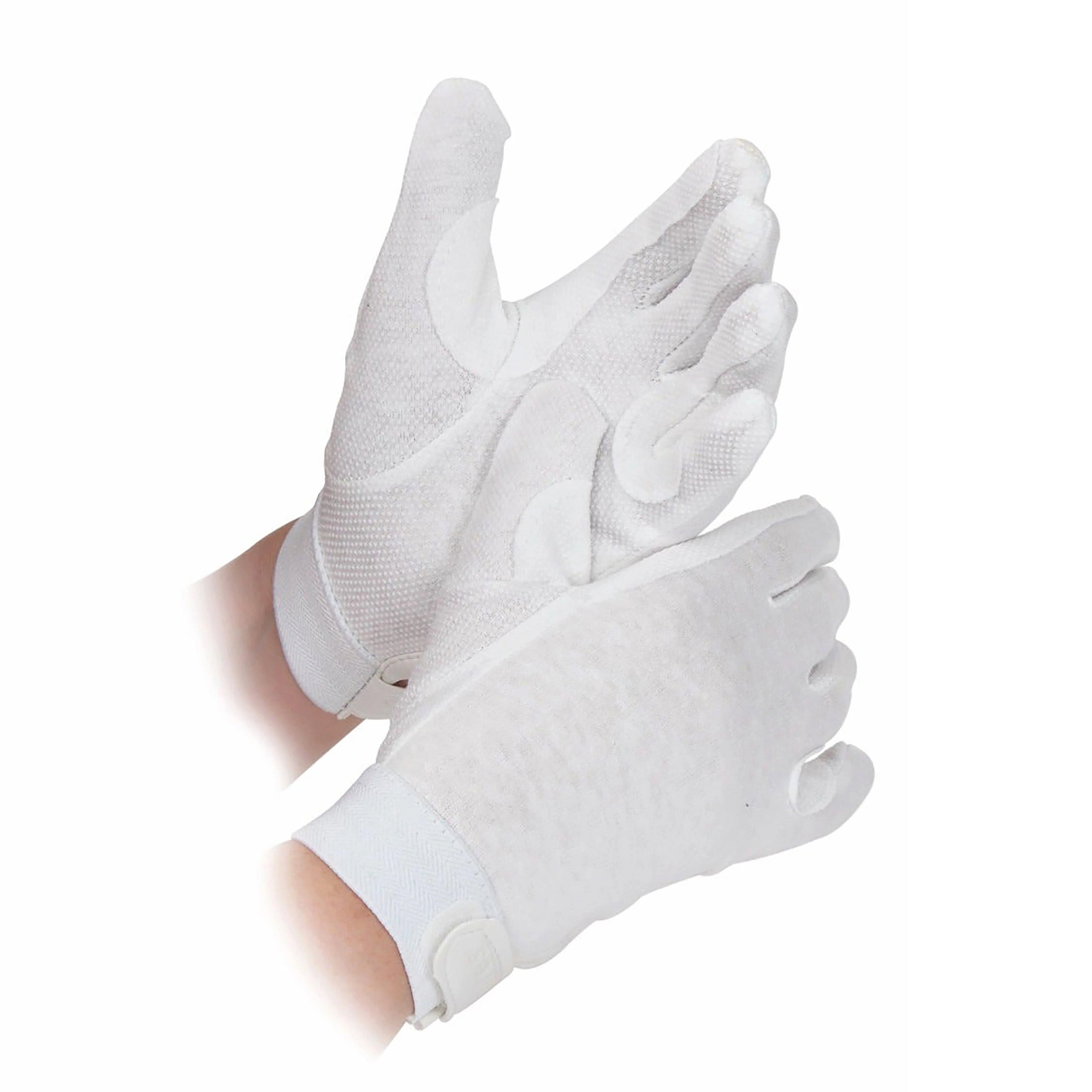Adults Newbury Riding Gloves White - Image 2