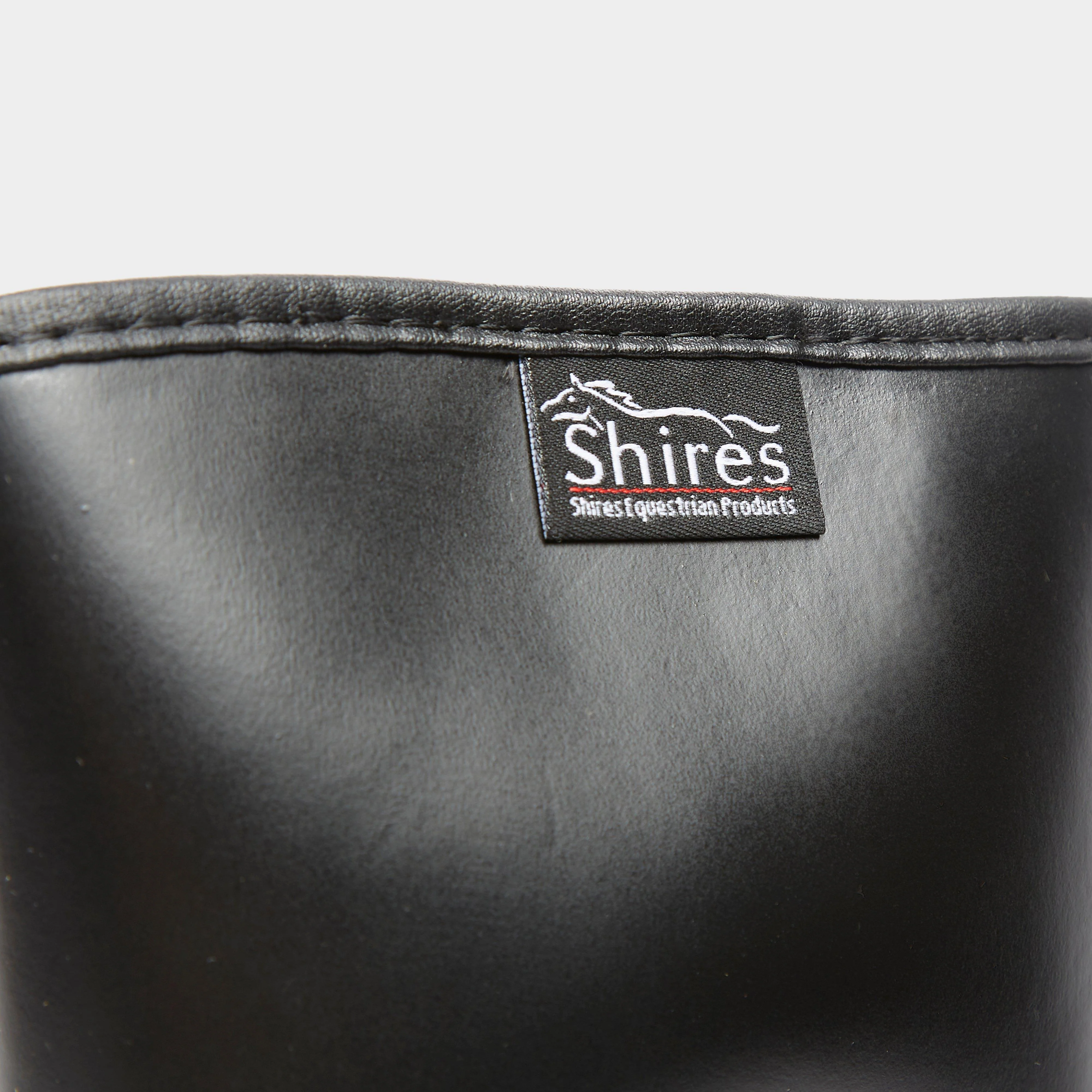 Childs Long Rubber Riding Boots Black - Image 4
