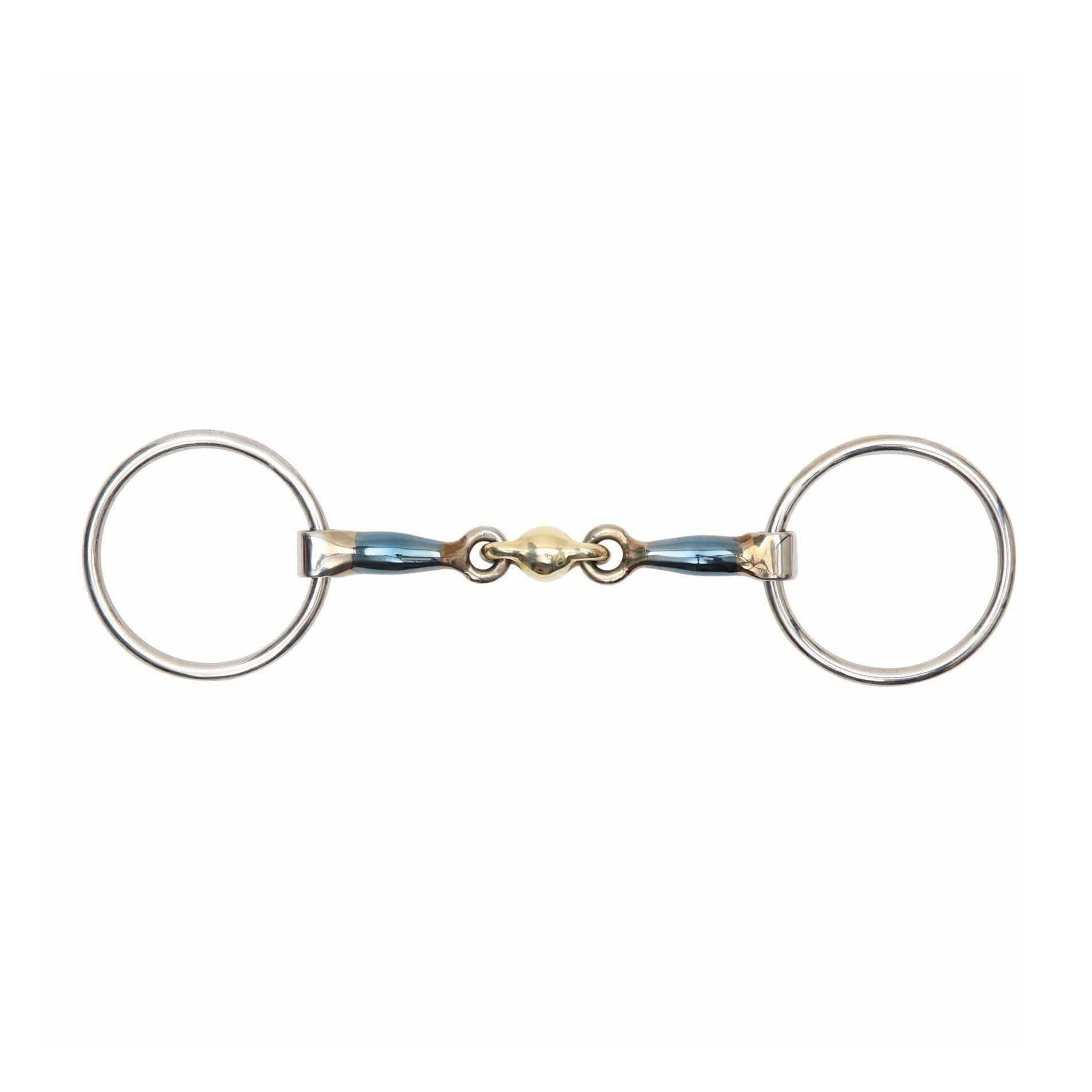 Copper Lozenge Sweet Iron Loose Ring Snaffle - Image 2