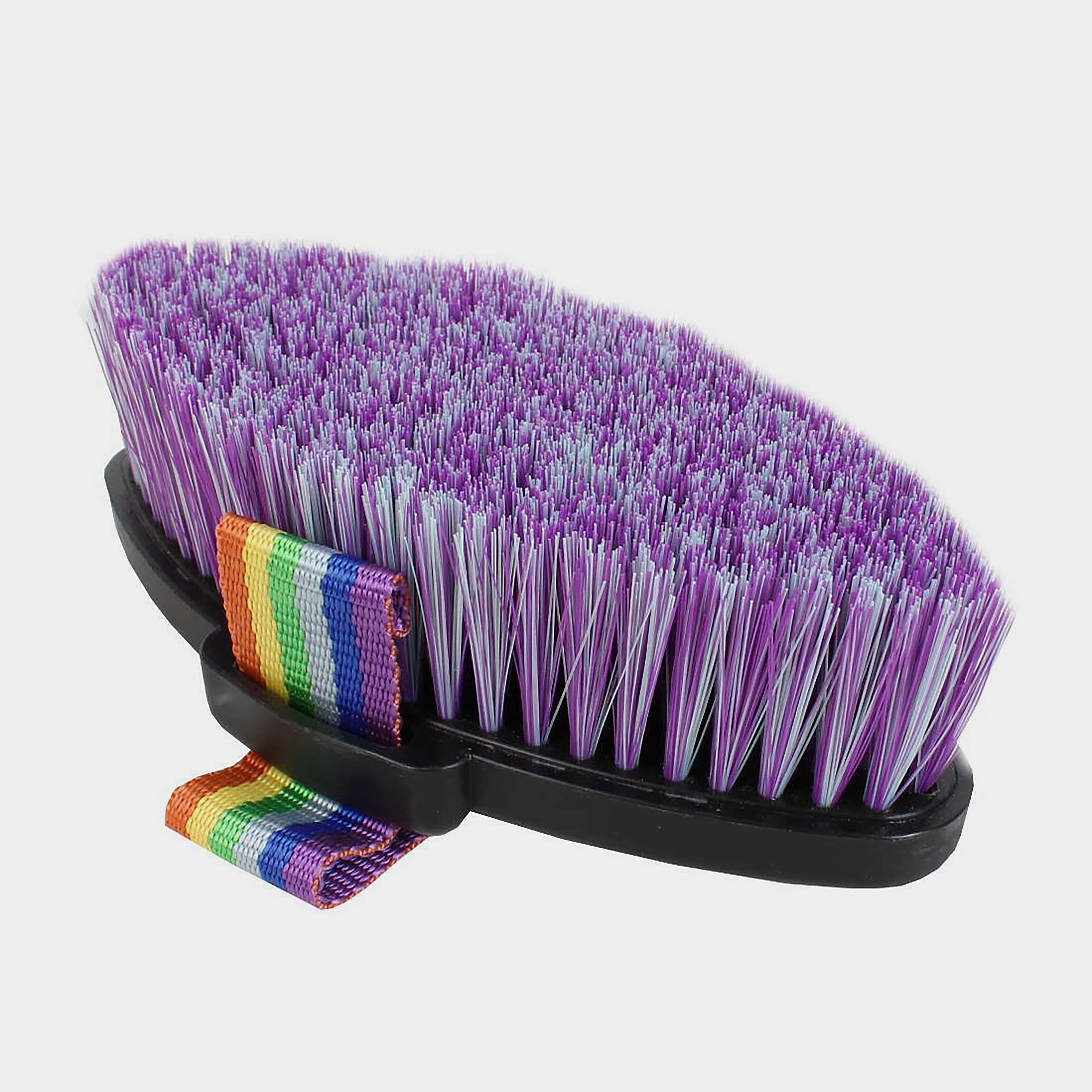 Ezi-Groom Shape Up Body Brush Purple/Green - Image 2