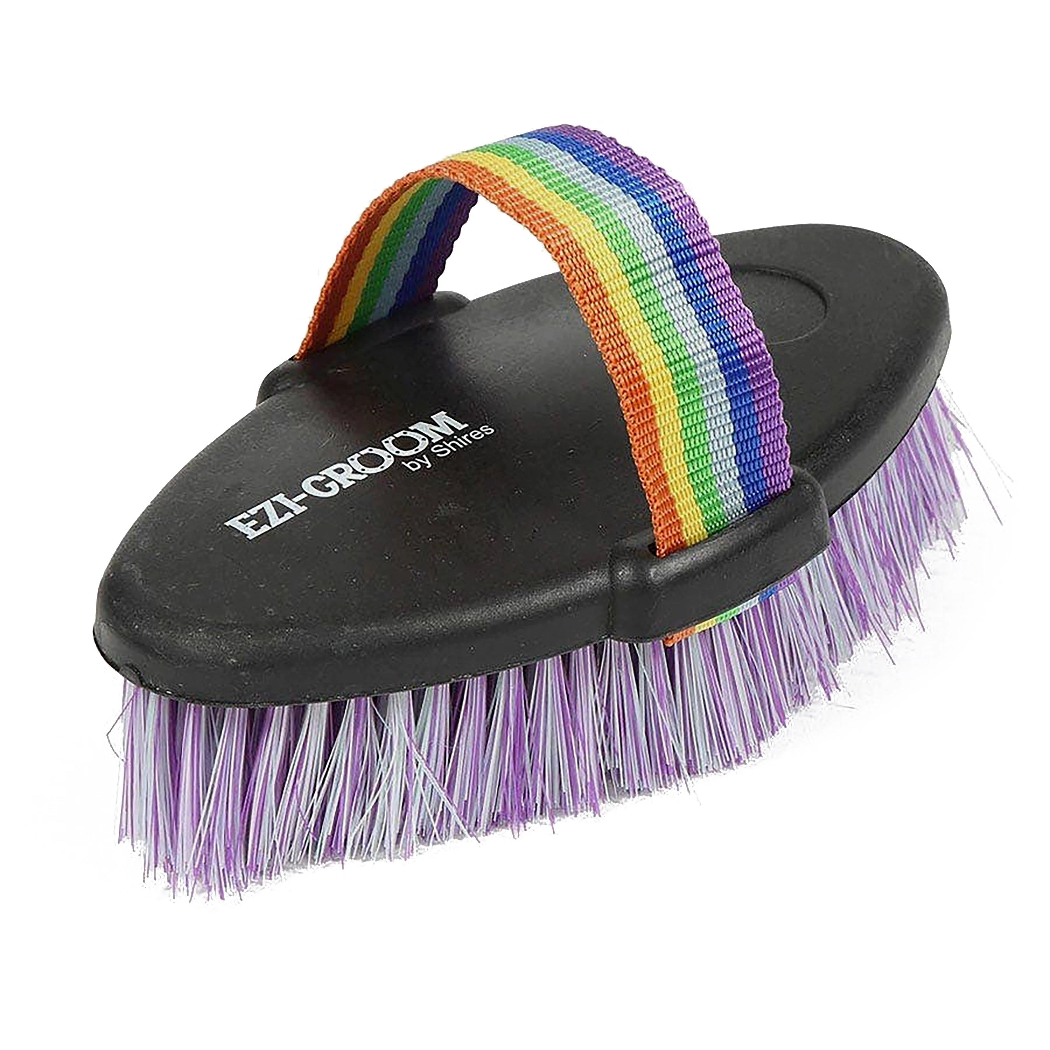 Ezi-Groom Shape Up Body Brush Purple/Green - Image 2