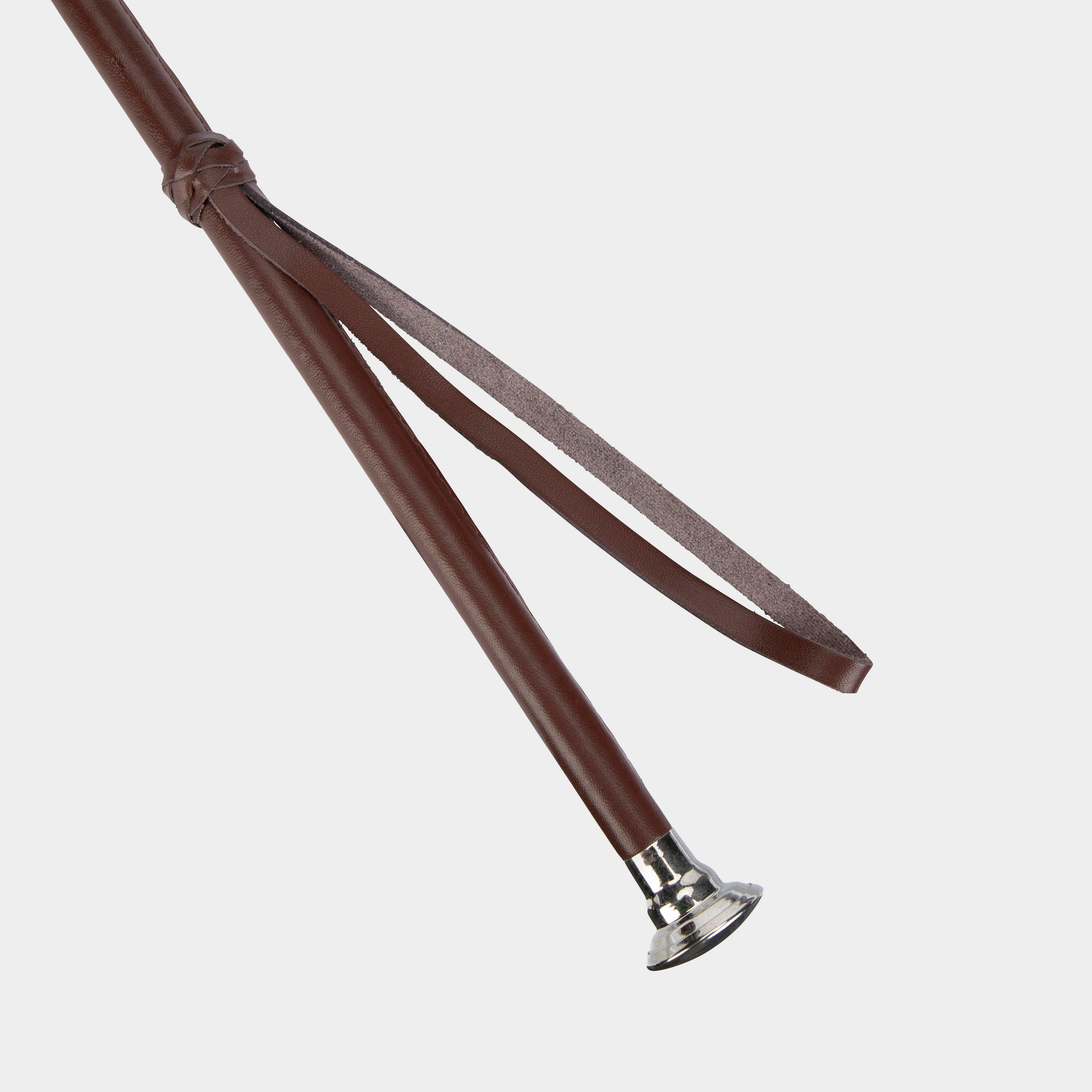 Leather Show Whip | Brown - Image 2