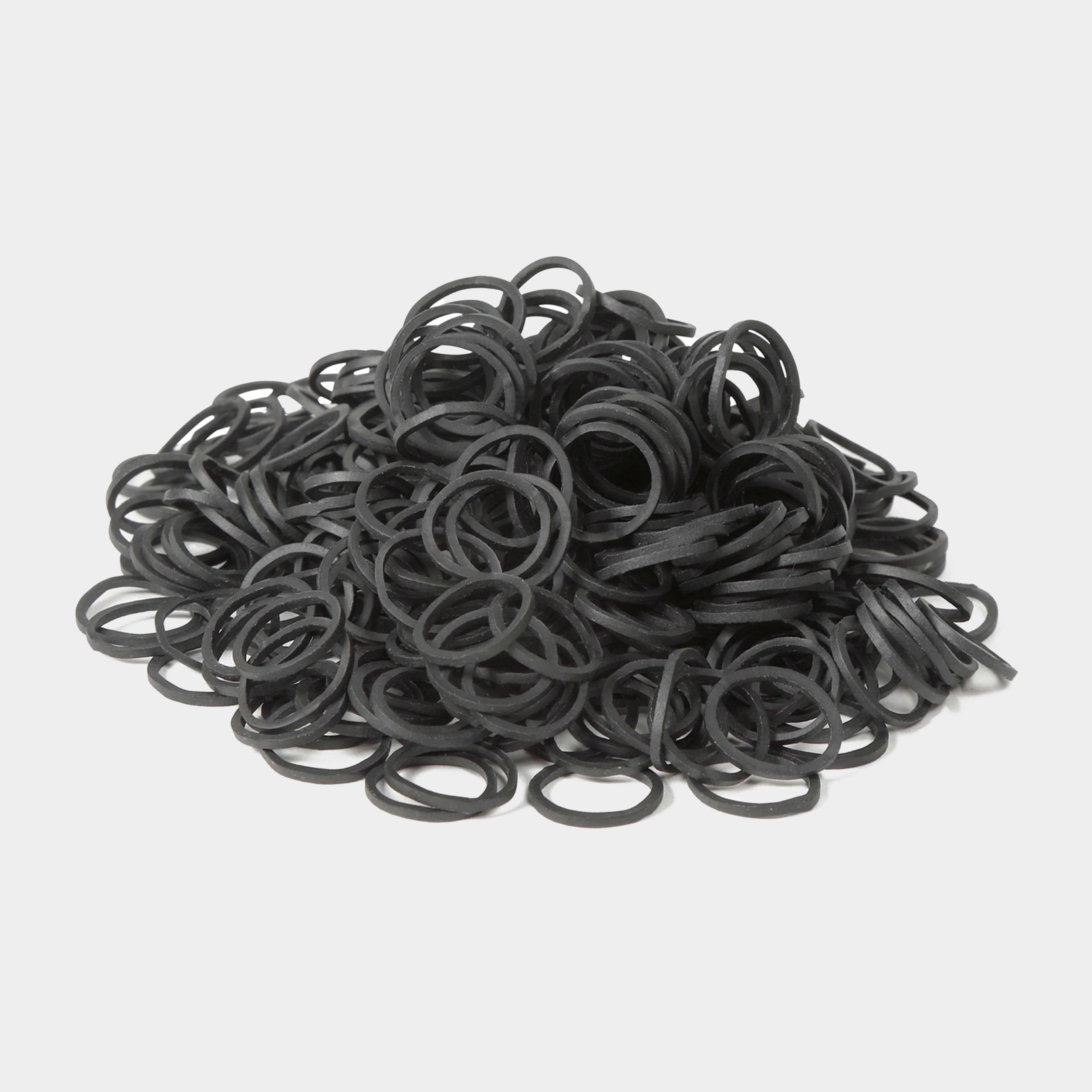 Mane Plaiting Bands Tub Black - Image 2