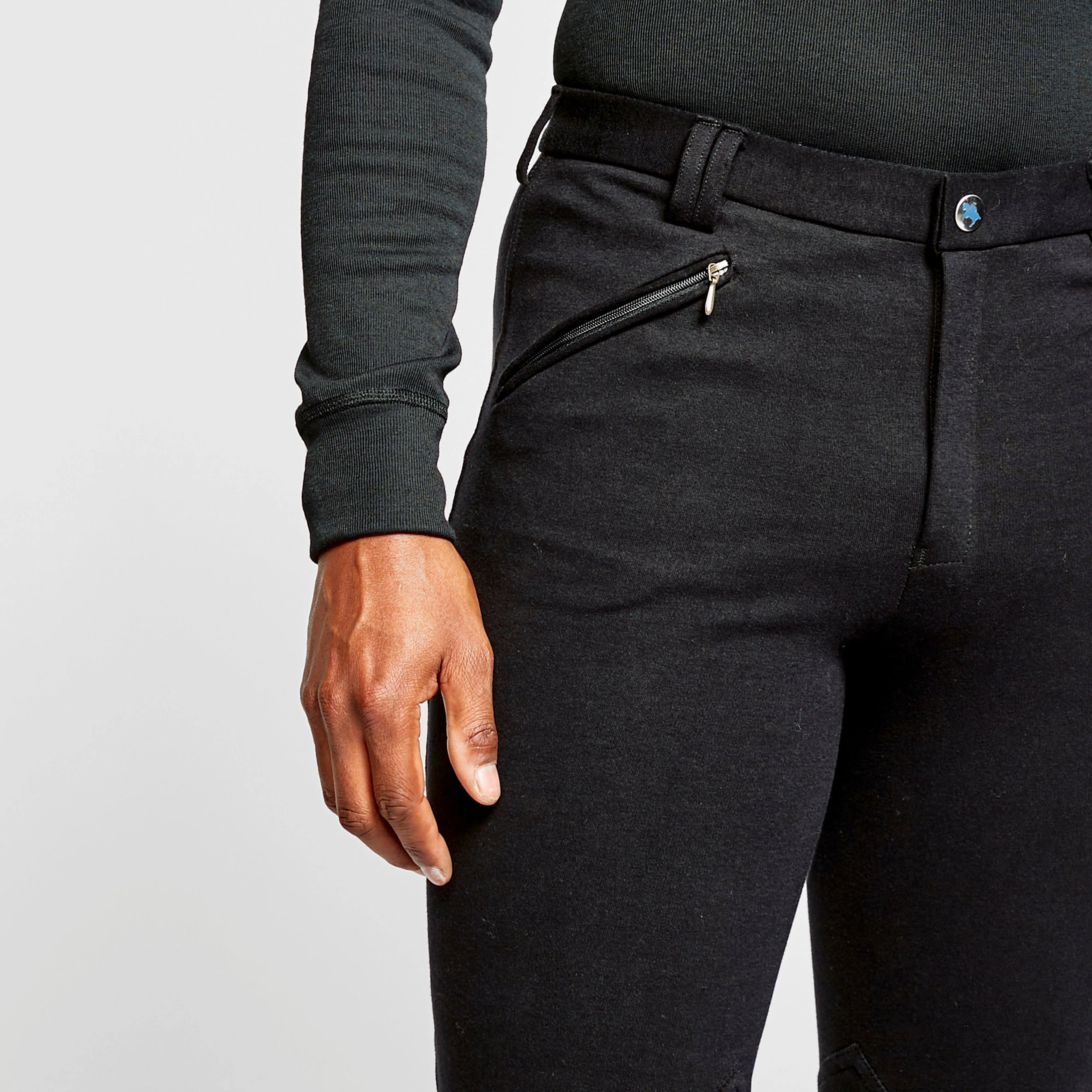 Mens SaddleHugger Breeches Black - Image 4