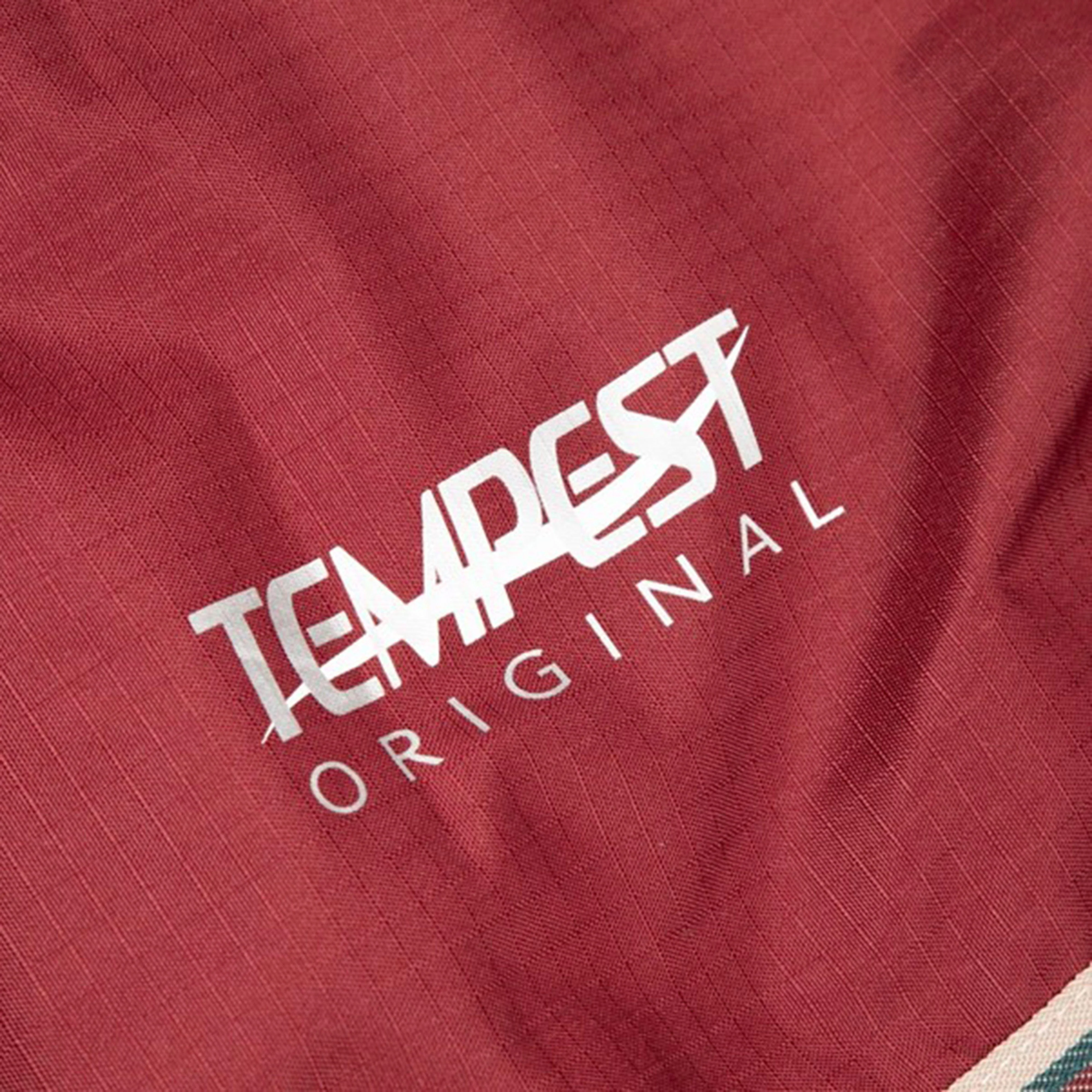 Tempest Original Standard Neck 200g Medium Weight Turnout Rug Burgundy - Image 3