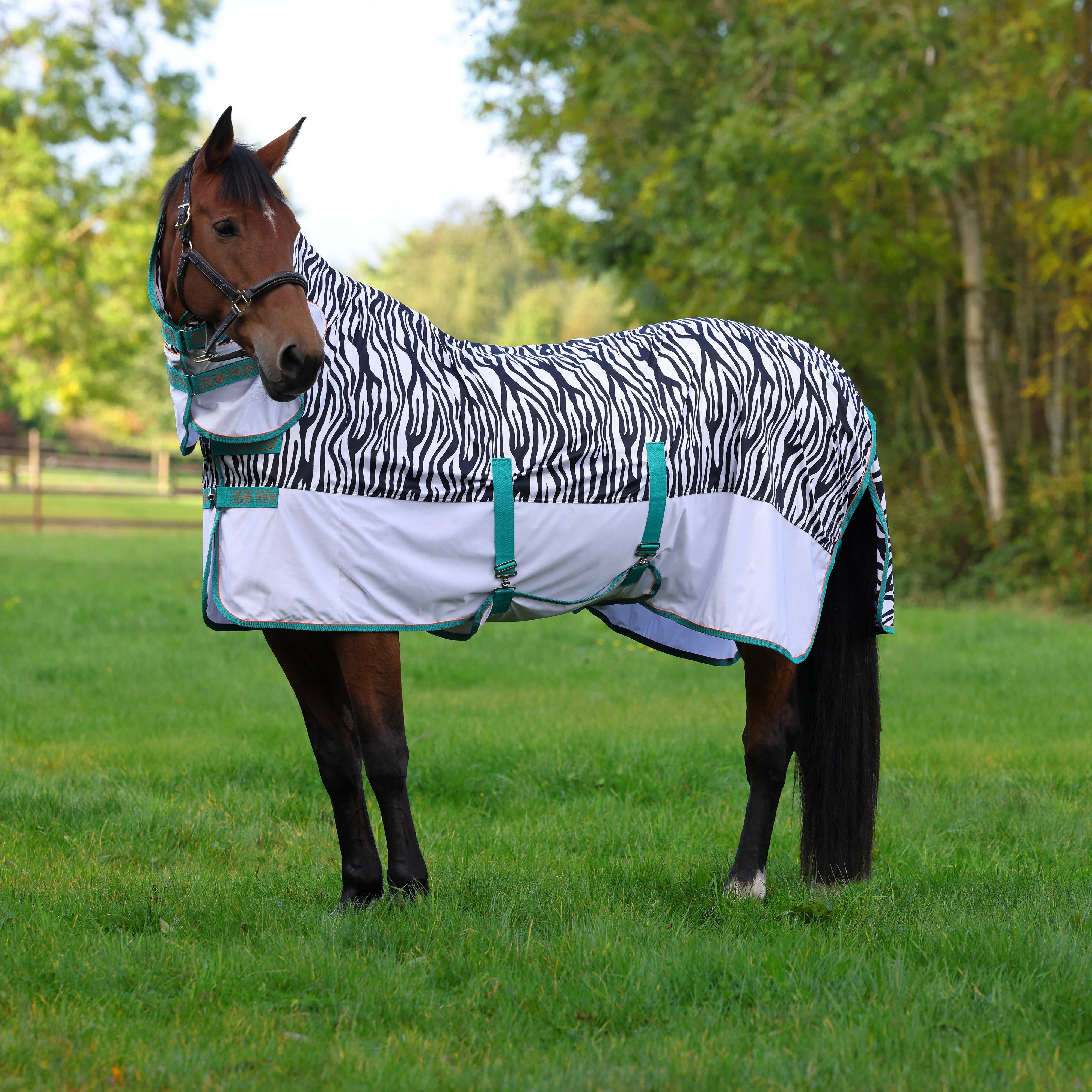Tempest Original Zeb-Tek Fly Combo Rug Zebra Print - Image 2