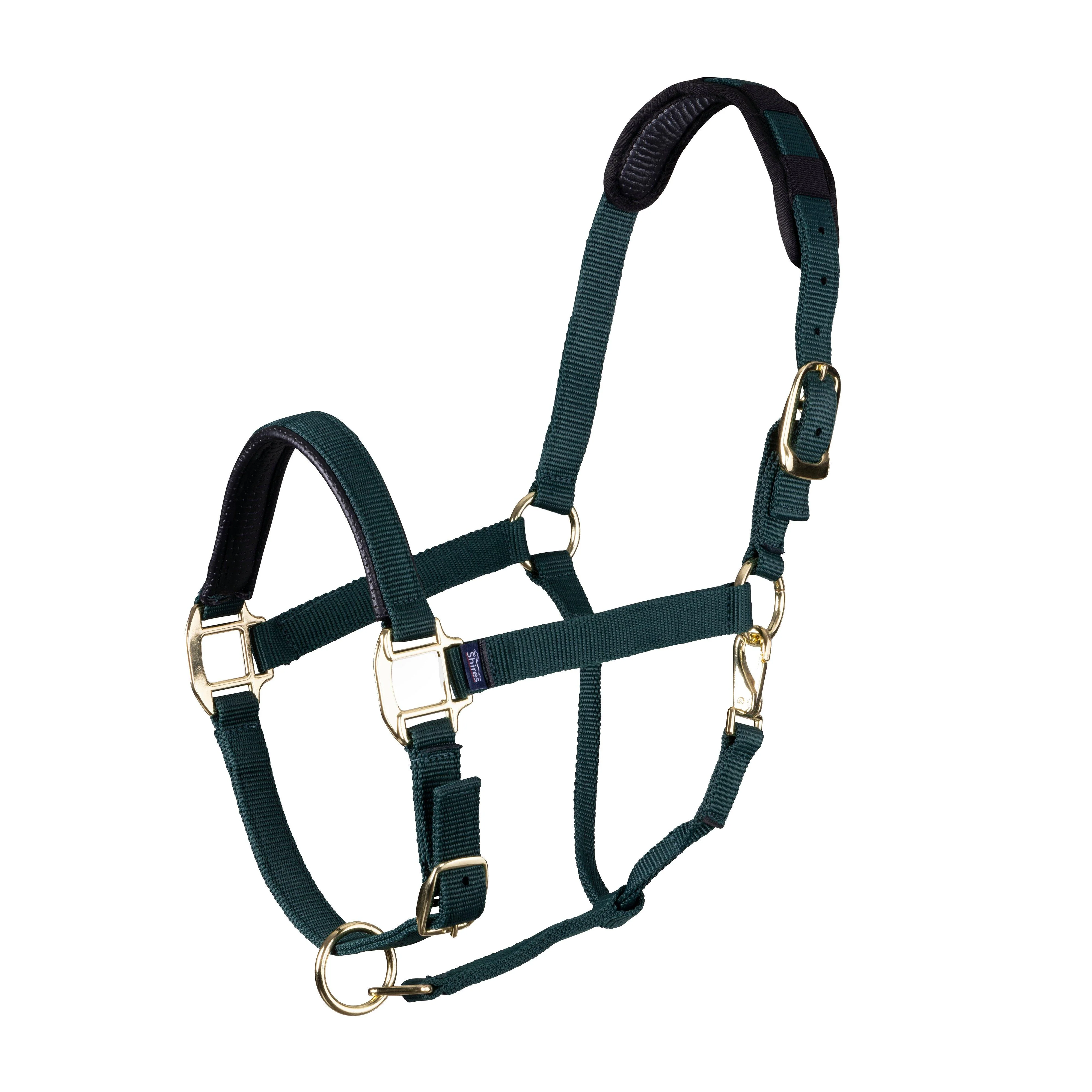 Topaz Nylon Headcollar Dark Green - Image 3