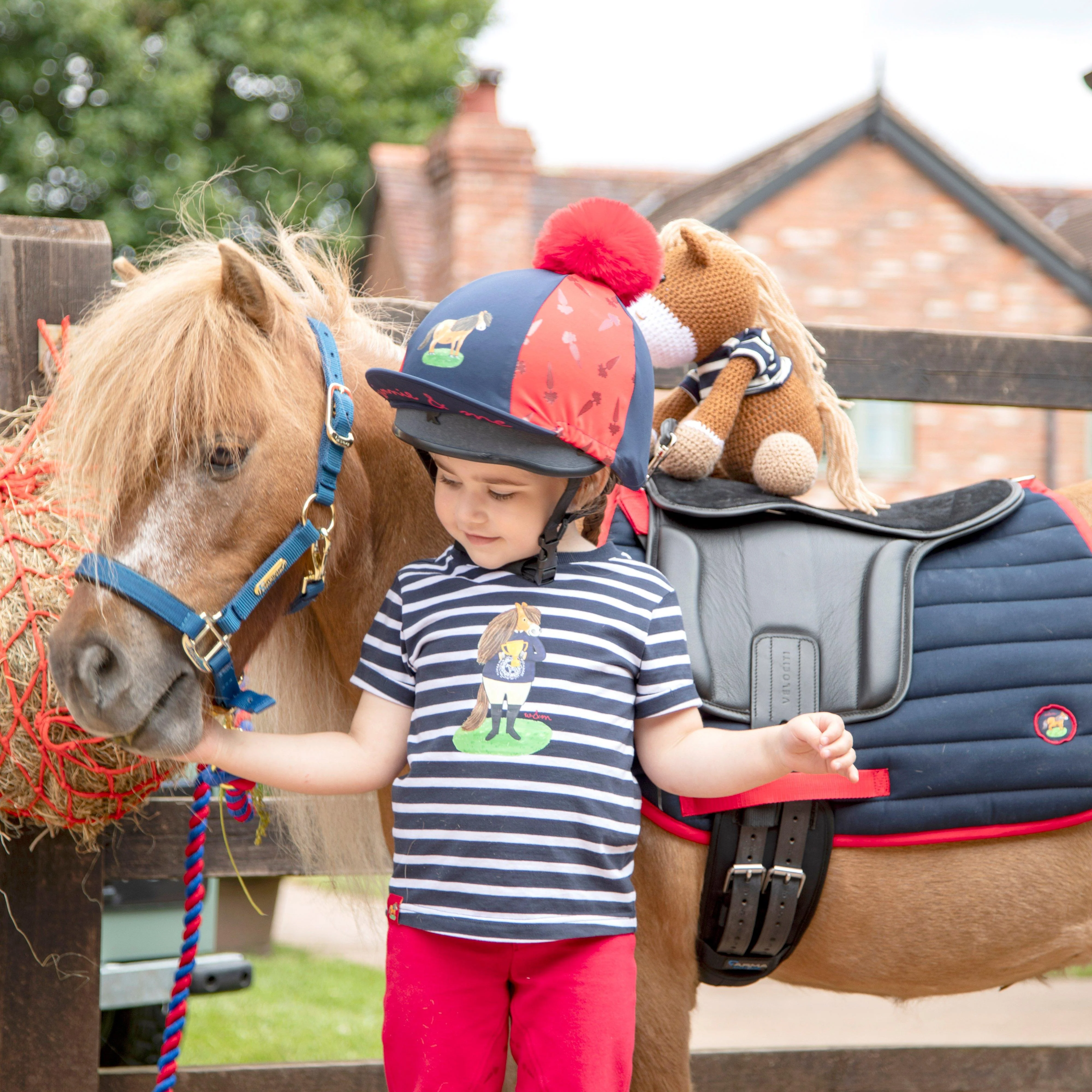 Winnie & Me Saddle Pad Navy - Image 6