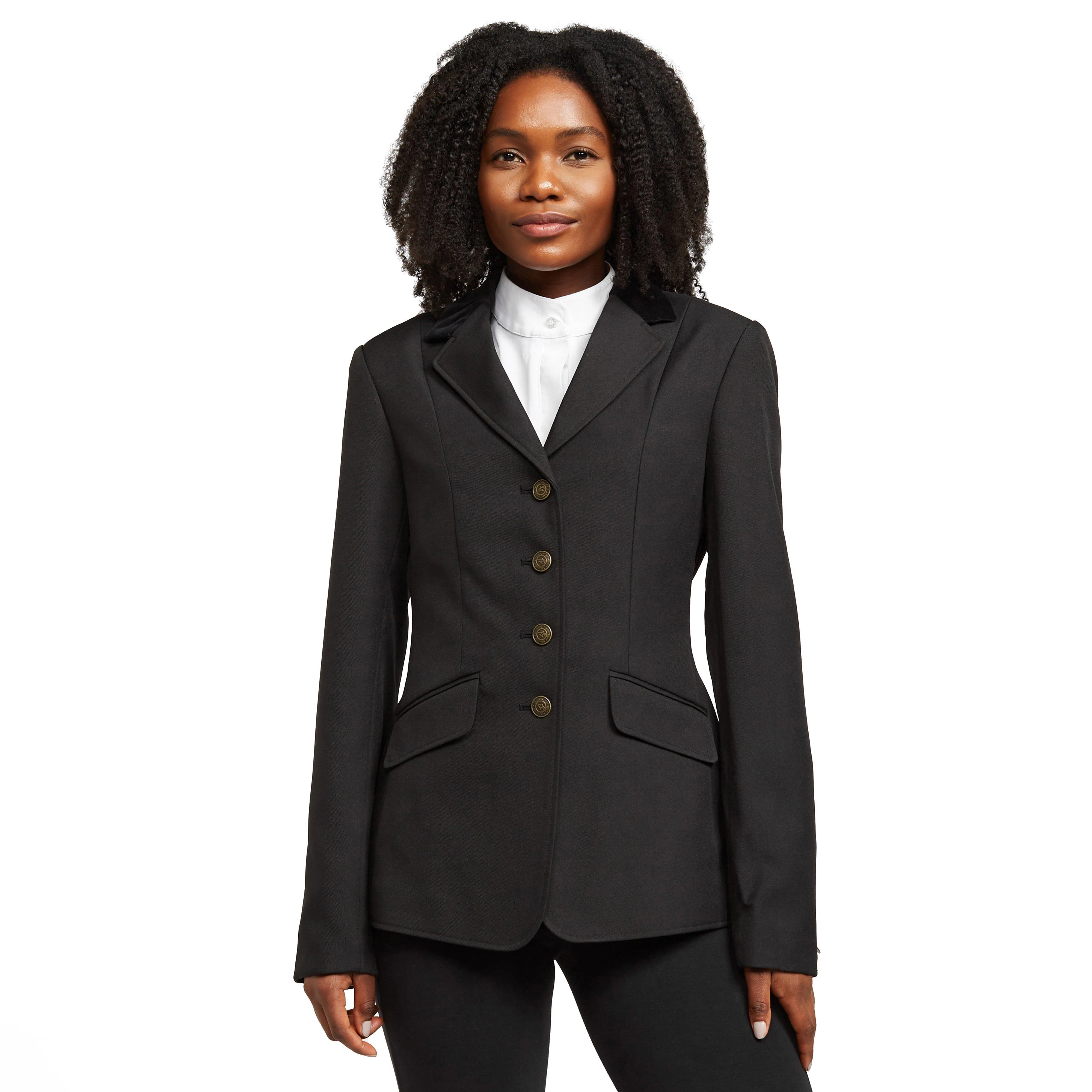 Womens Aston Show Jacket Black - Image 9