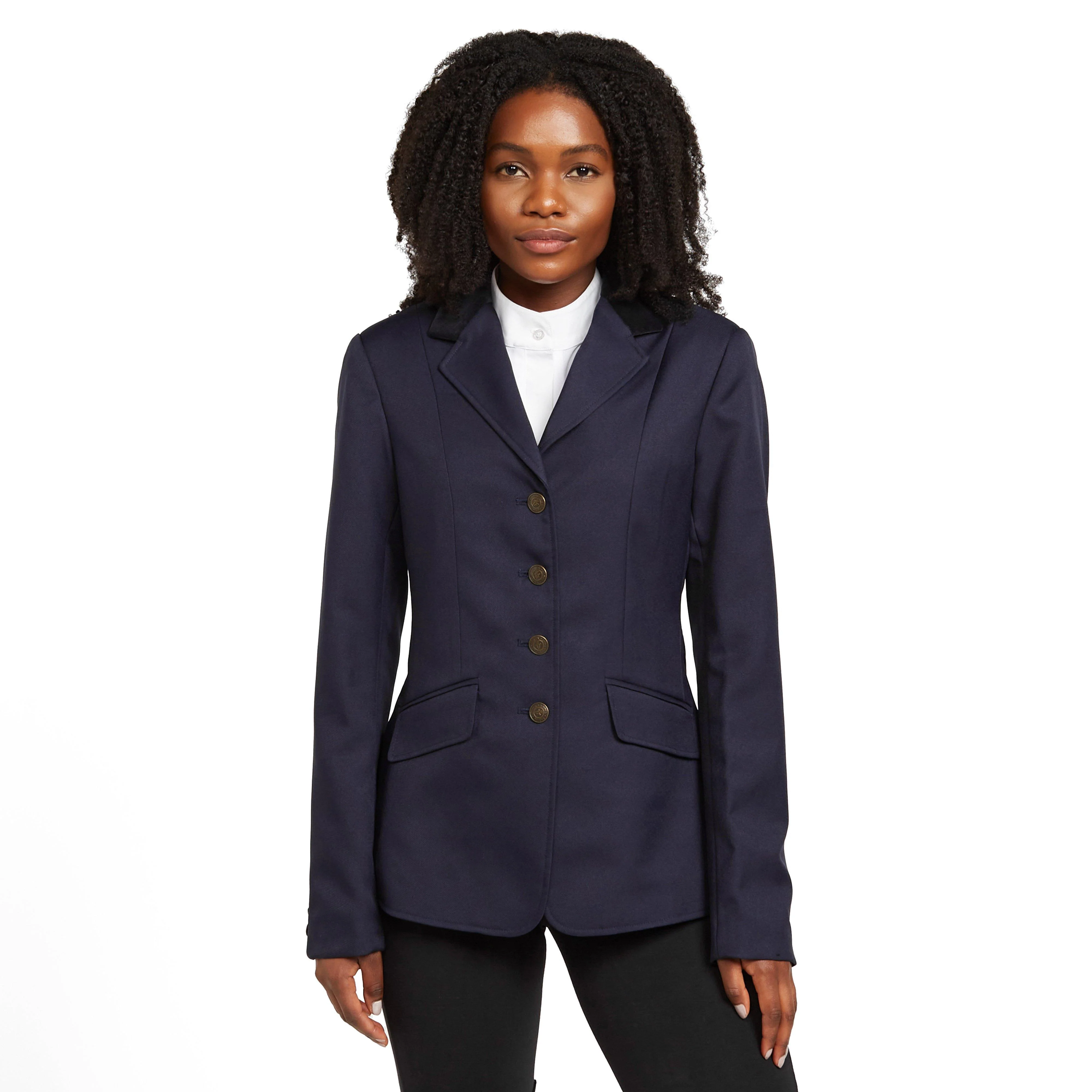 Womens Aston Show Jacket Navy - Image 8