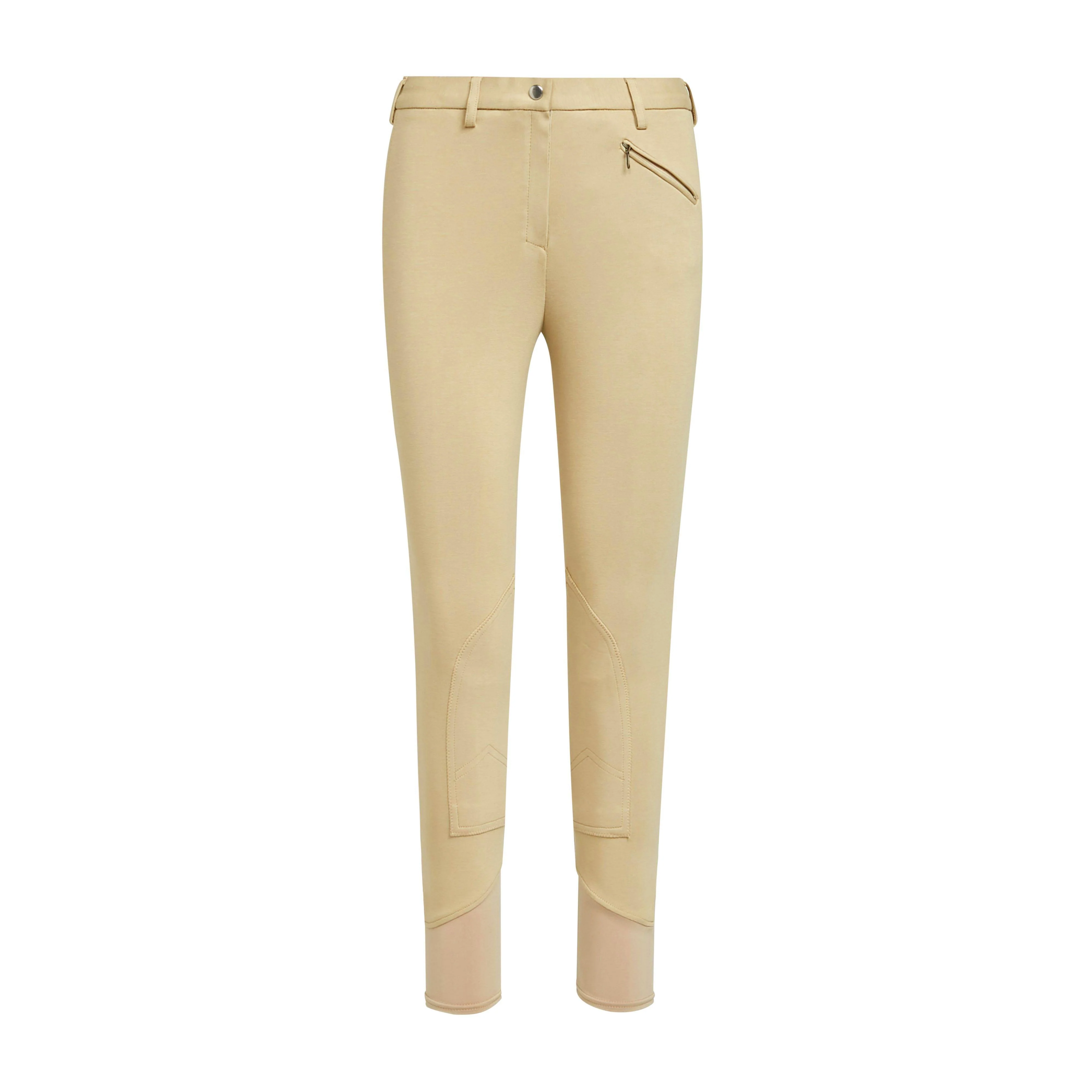 Womens Saddlehugger Breeches Beige - Image 5
