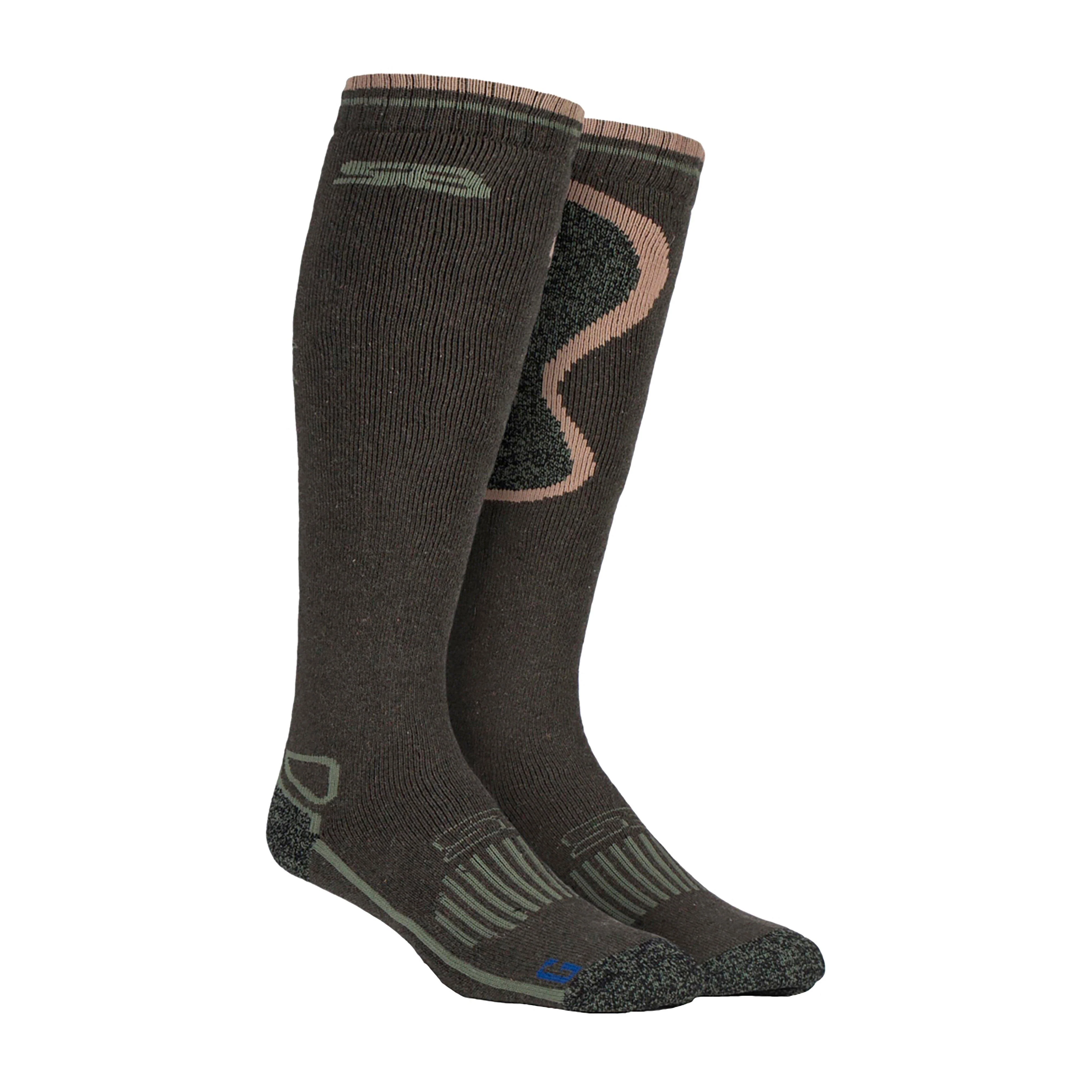 Mens Calderbeck Socks Green/Stone - Image 3