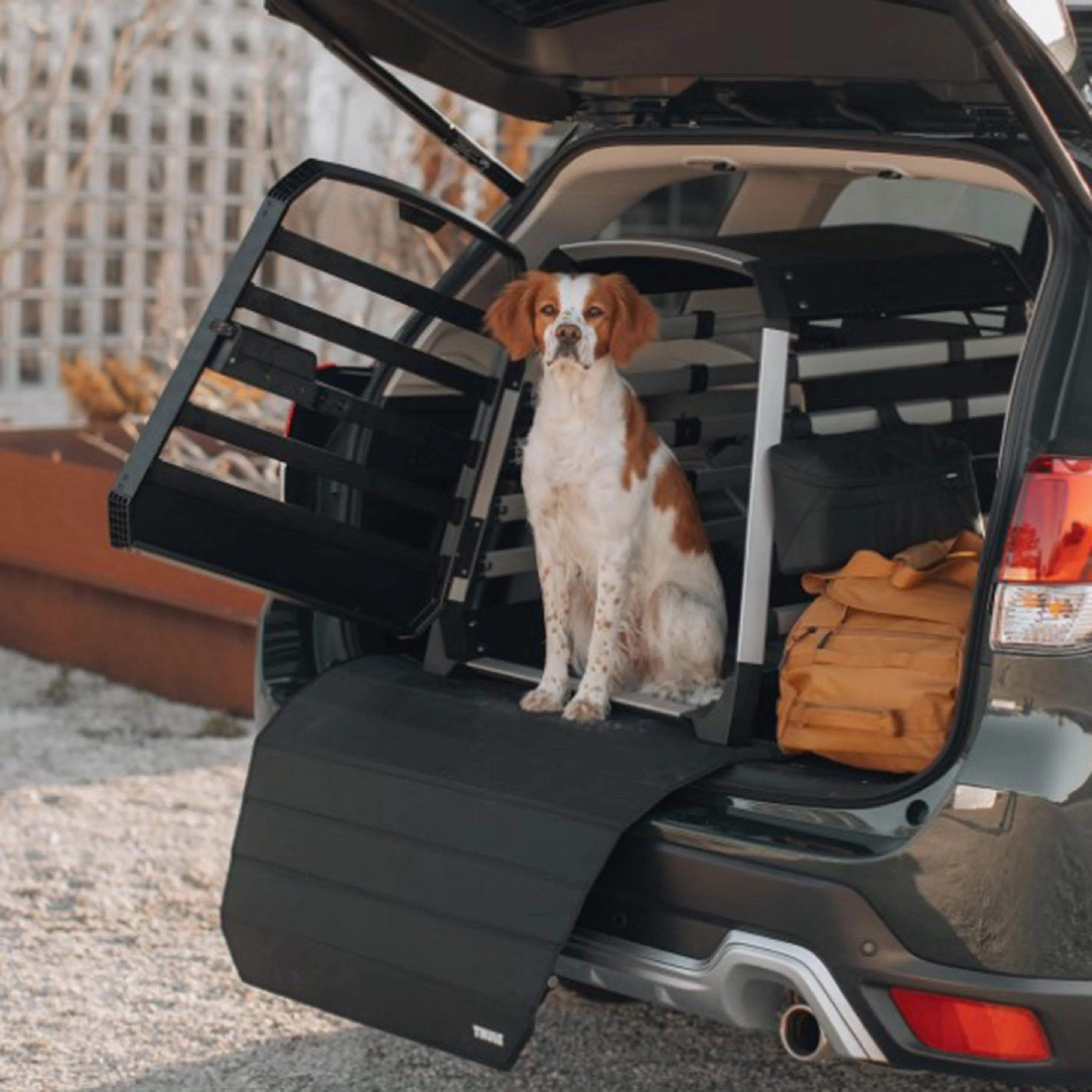 Allax Car Dog Crate Black L - Image 5