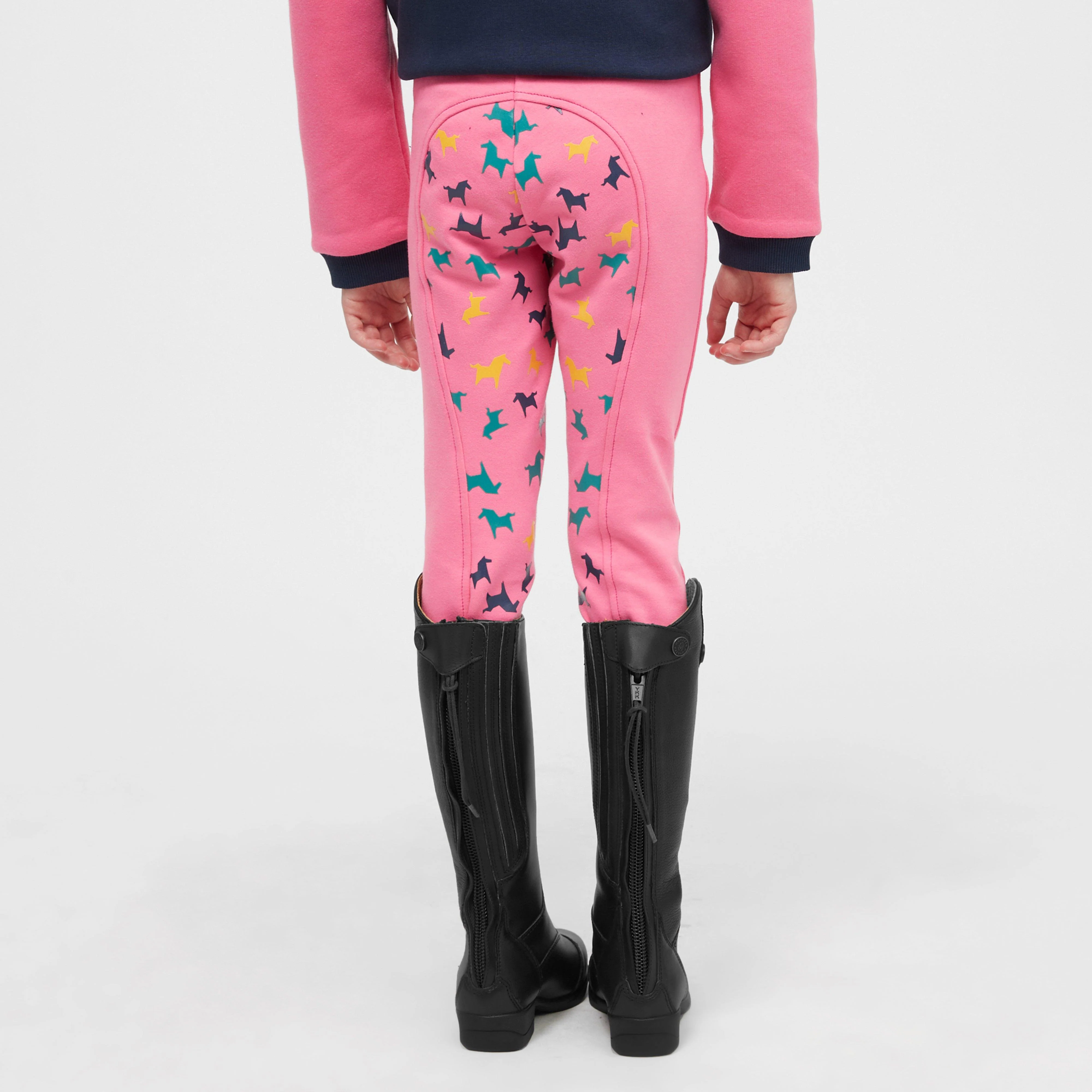 Kids Jodhpurs Pink Horse - Image 2