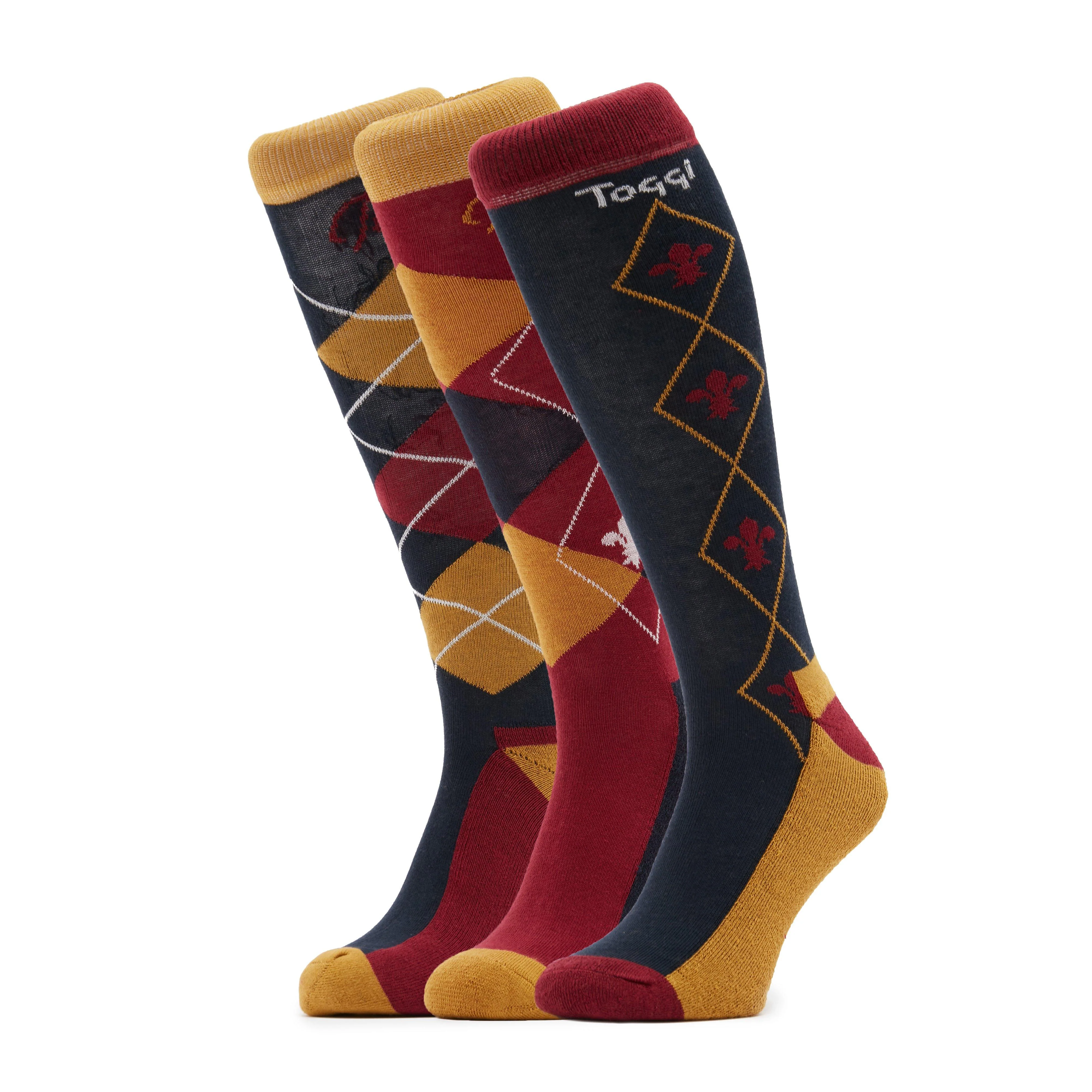 Ladies 3 Pack Chestermere Socks Navy - Image 6