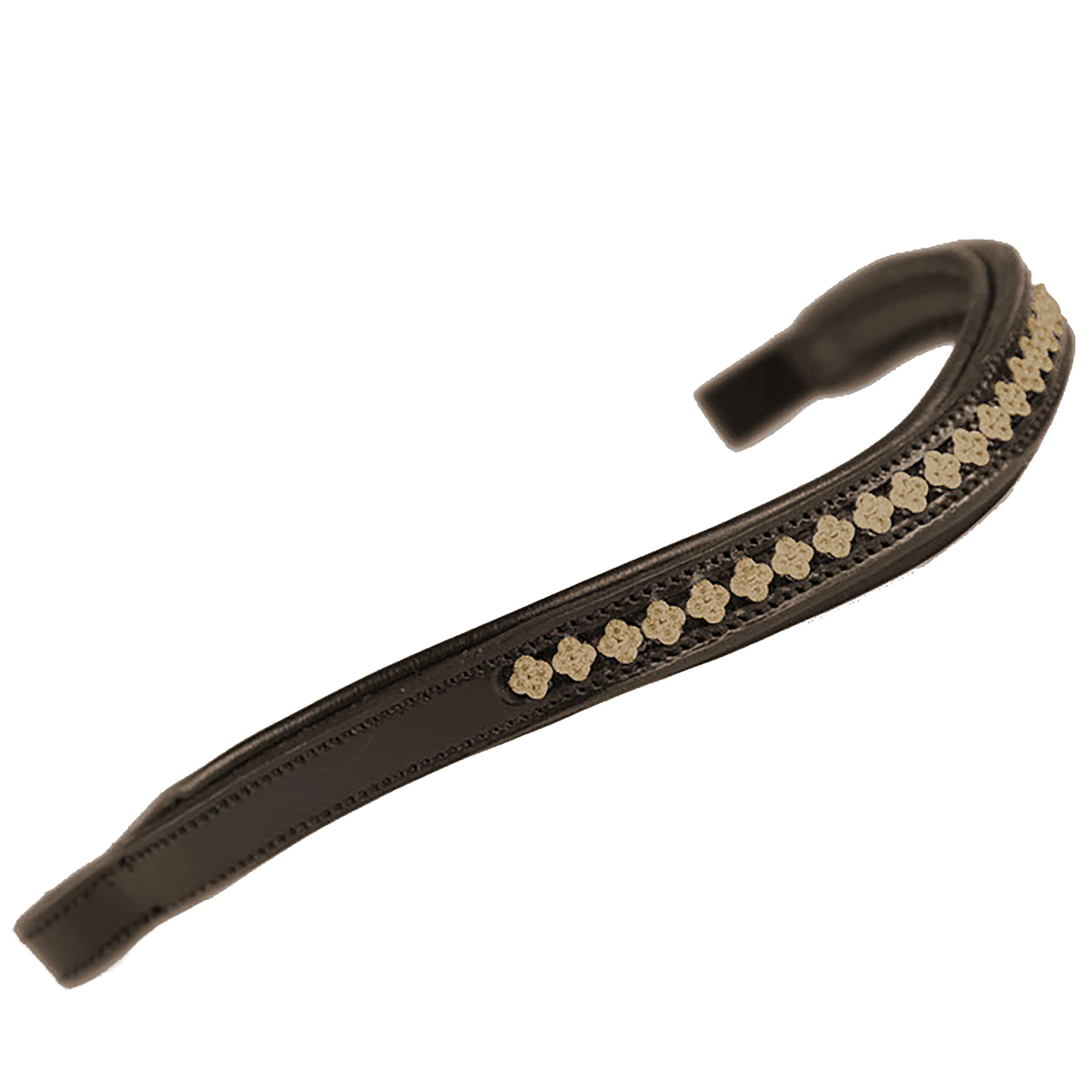 GARA Floral Diamante Browband Havana - Image 2