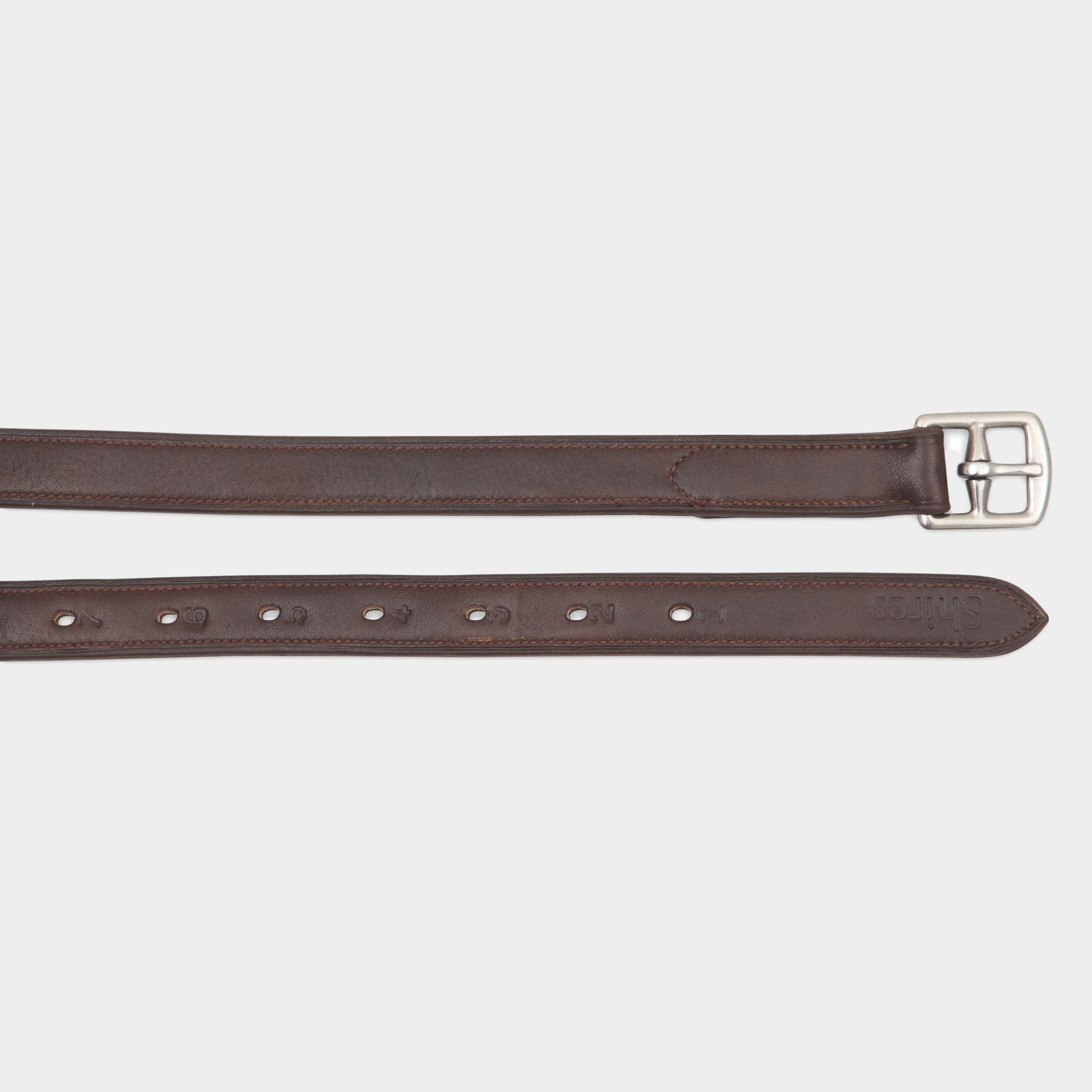 GARA Non-Stretch Stirrup Leathers Havana - Image 3
