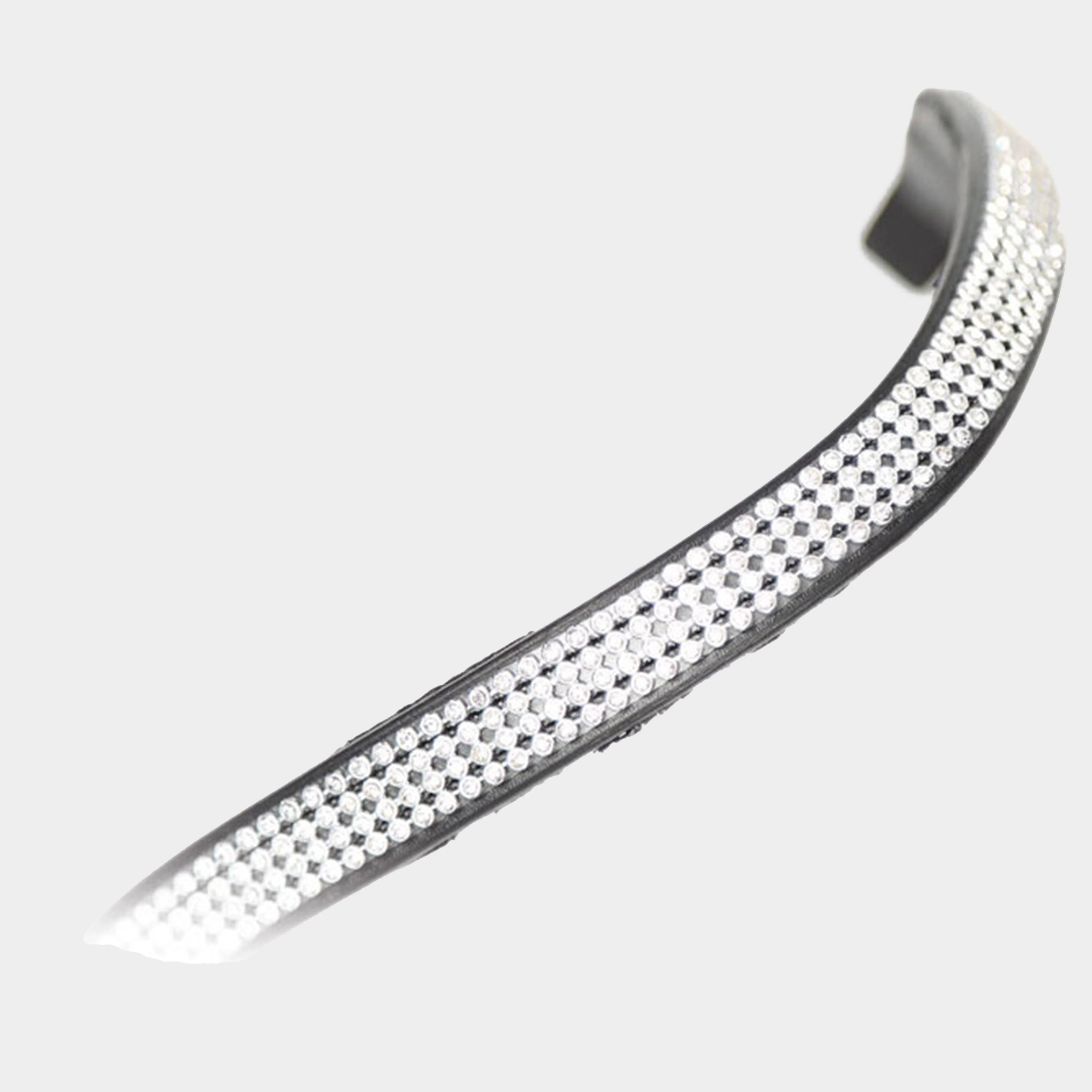 GARA Small Diamante Browband Black