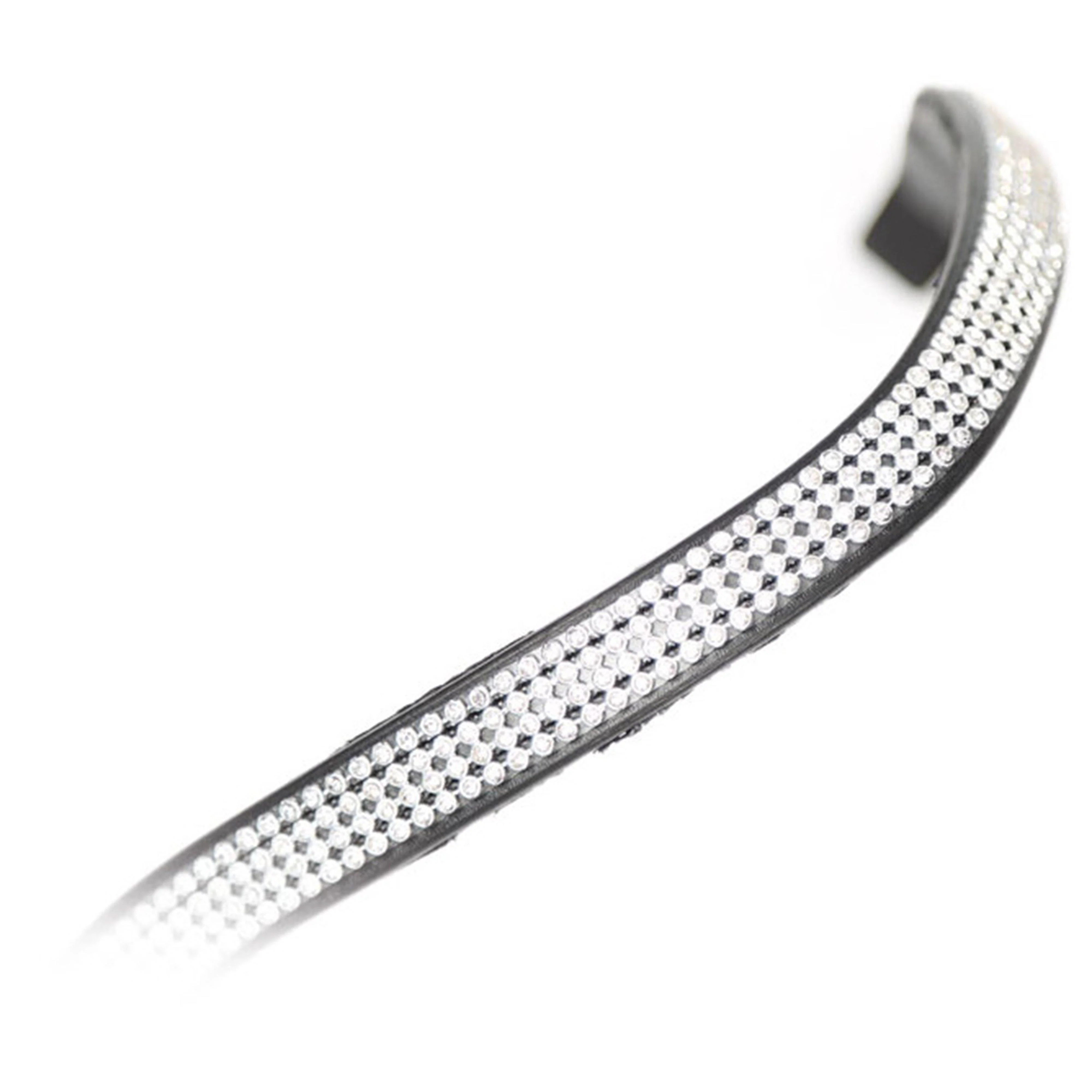GARA Small Diamante Browband Black - Image 2