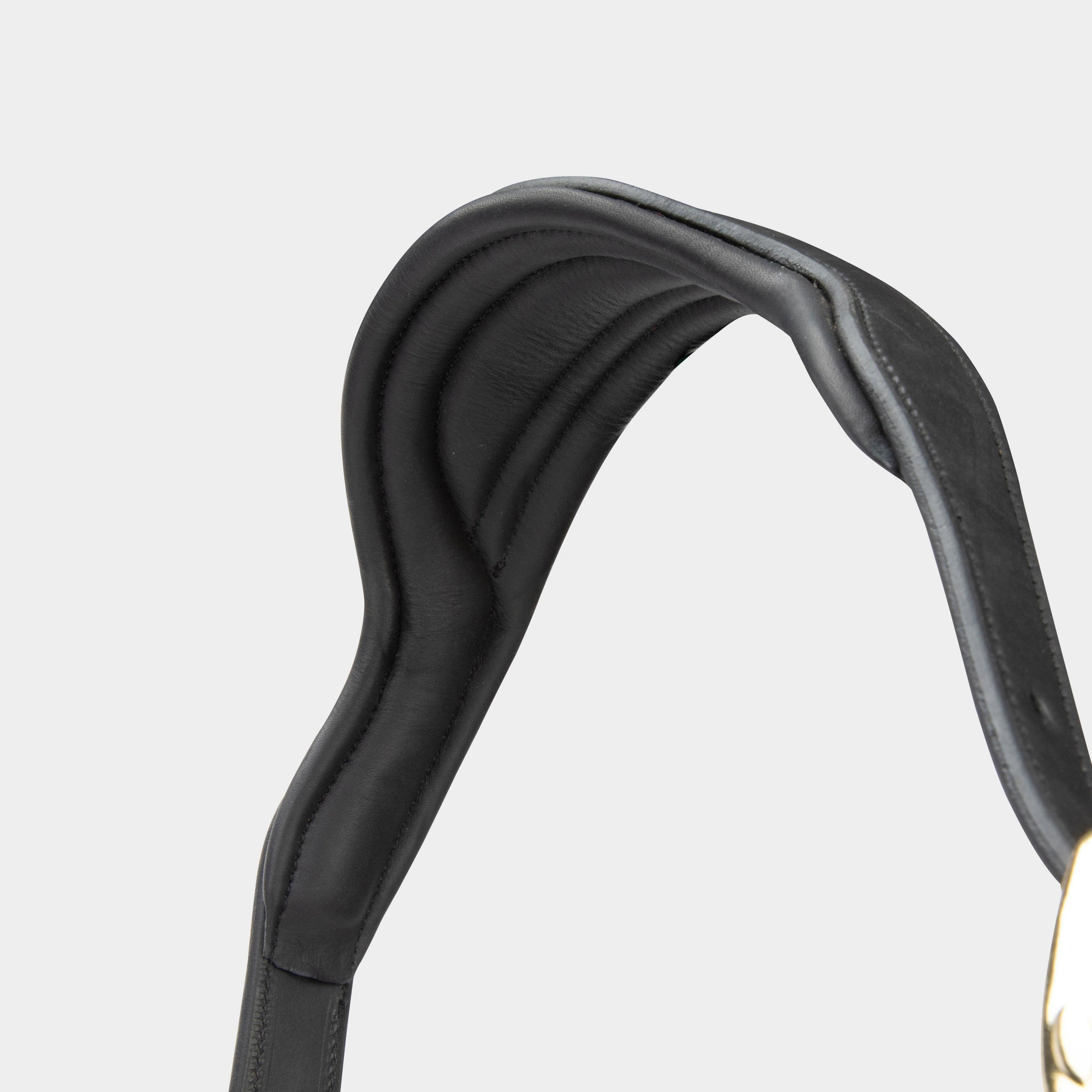 Lusso Soria Control Leather Headcollar Black - Image 6