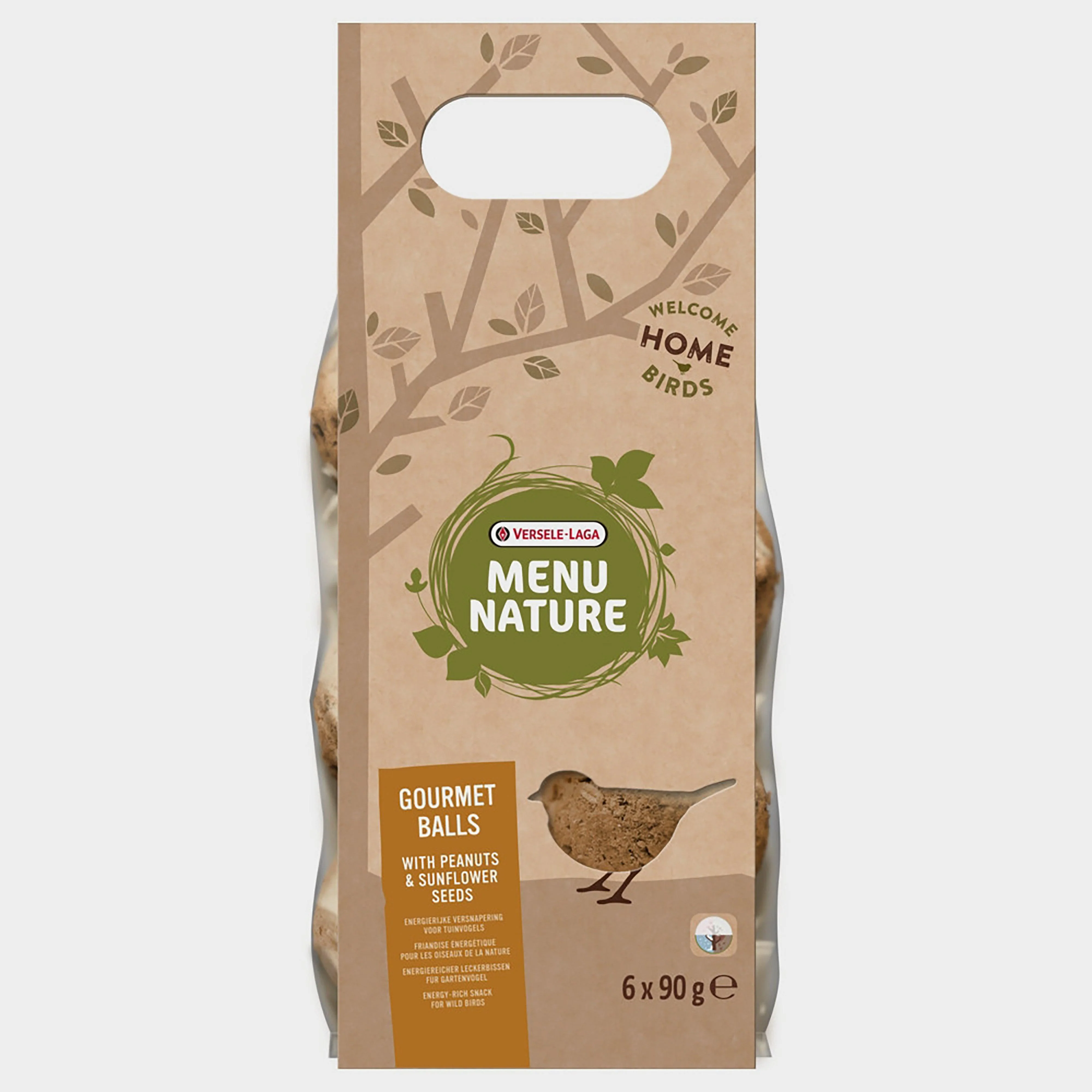 Versele Laga Menu Nature Gourmet Balls with Peanuts & Sunflower Seeds