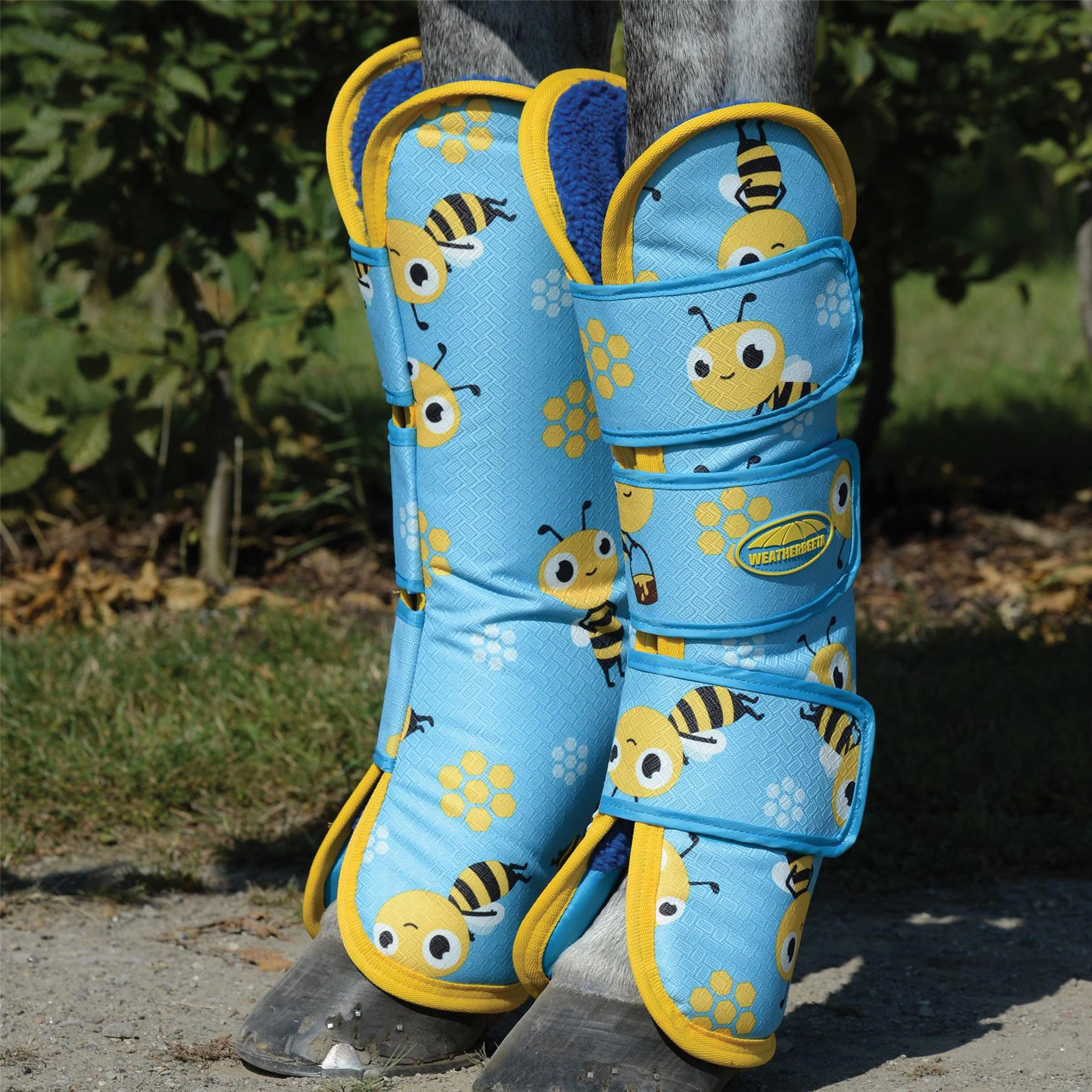 1200D Wide Tab Travel Boots Bee Print - Image 2