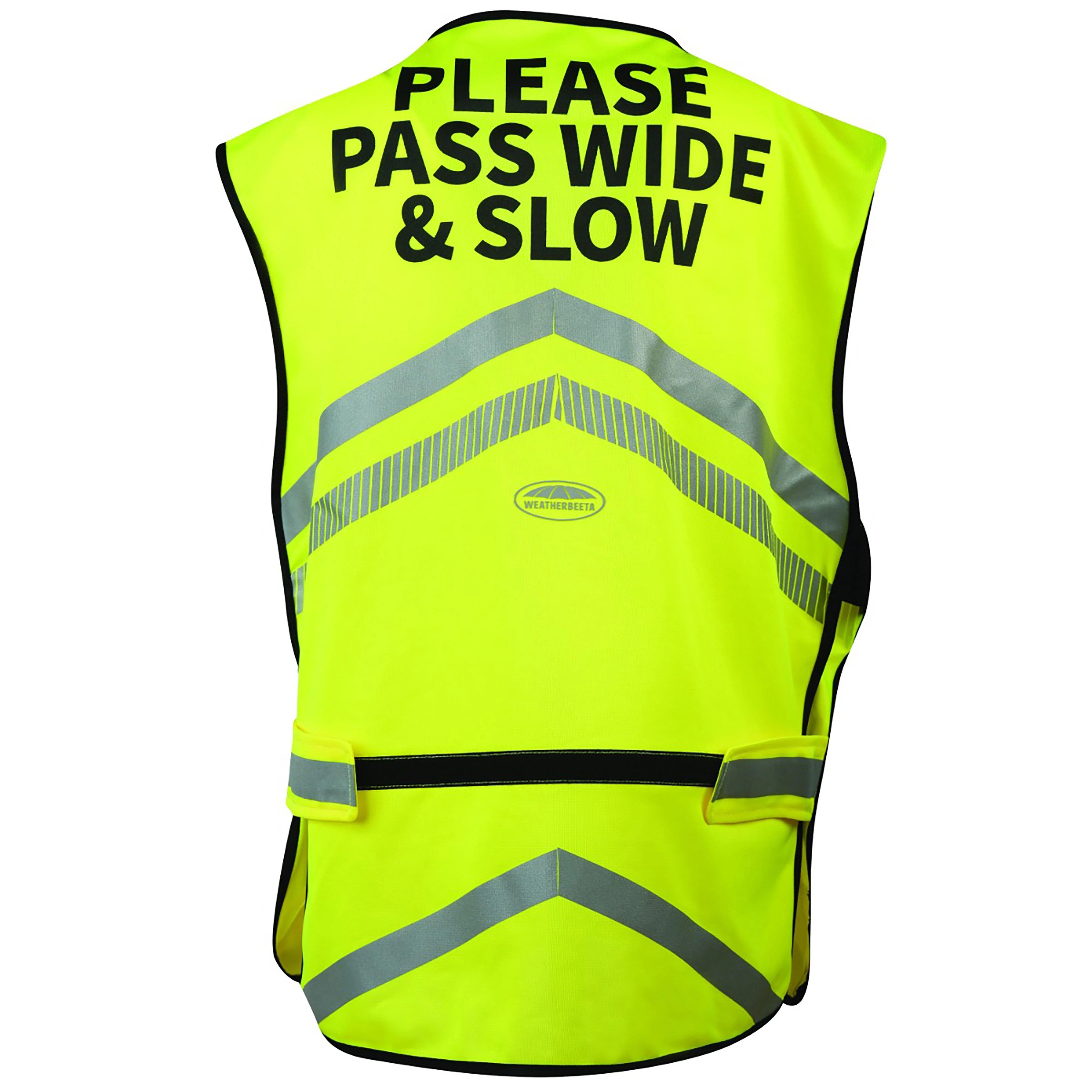 Childs Reflective Waistcoat Yellow - Image 2