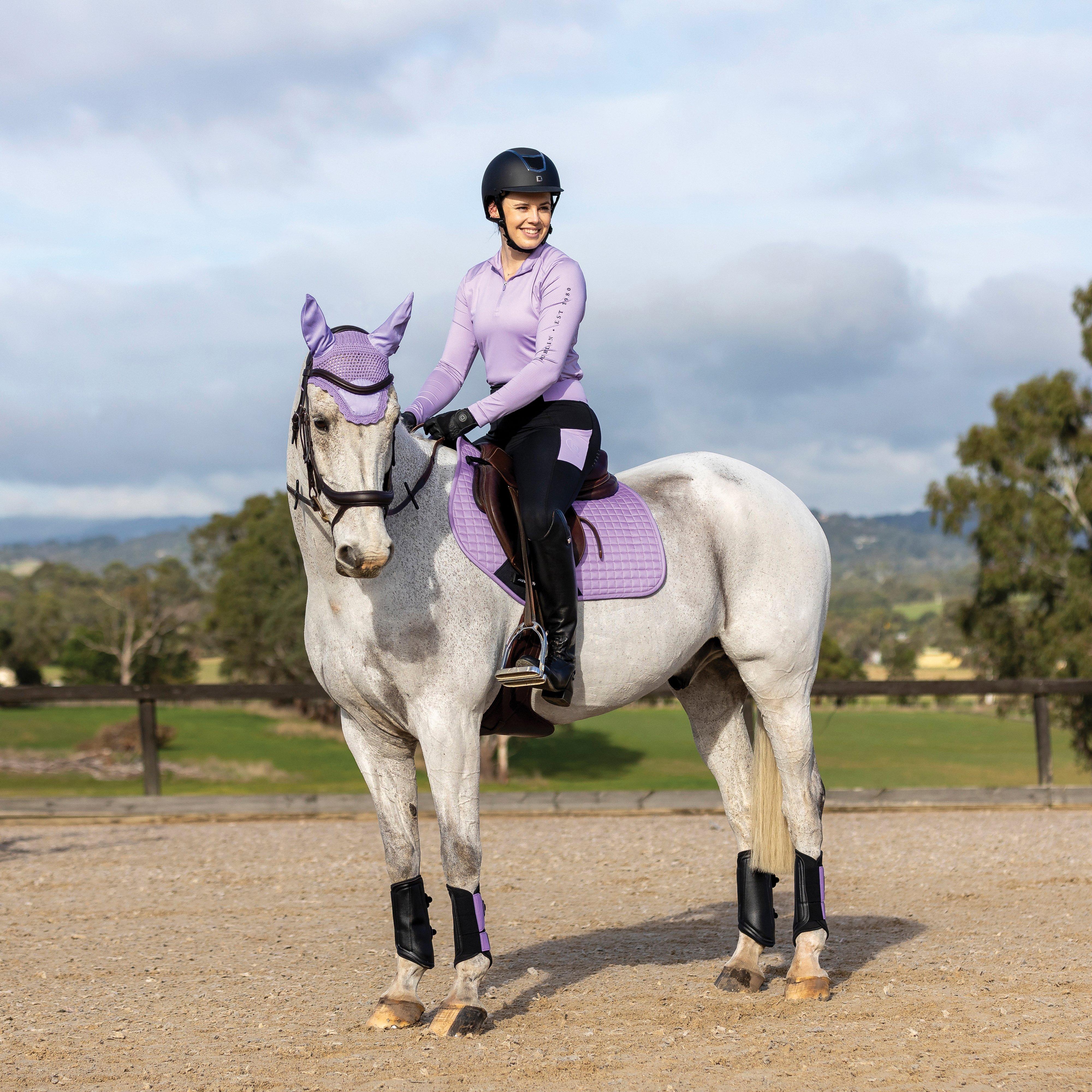 Prime All Purpose Saddle Pad Mauve - Image 2