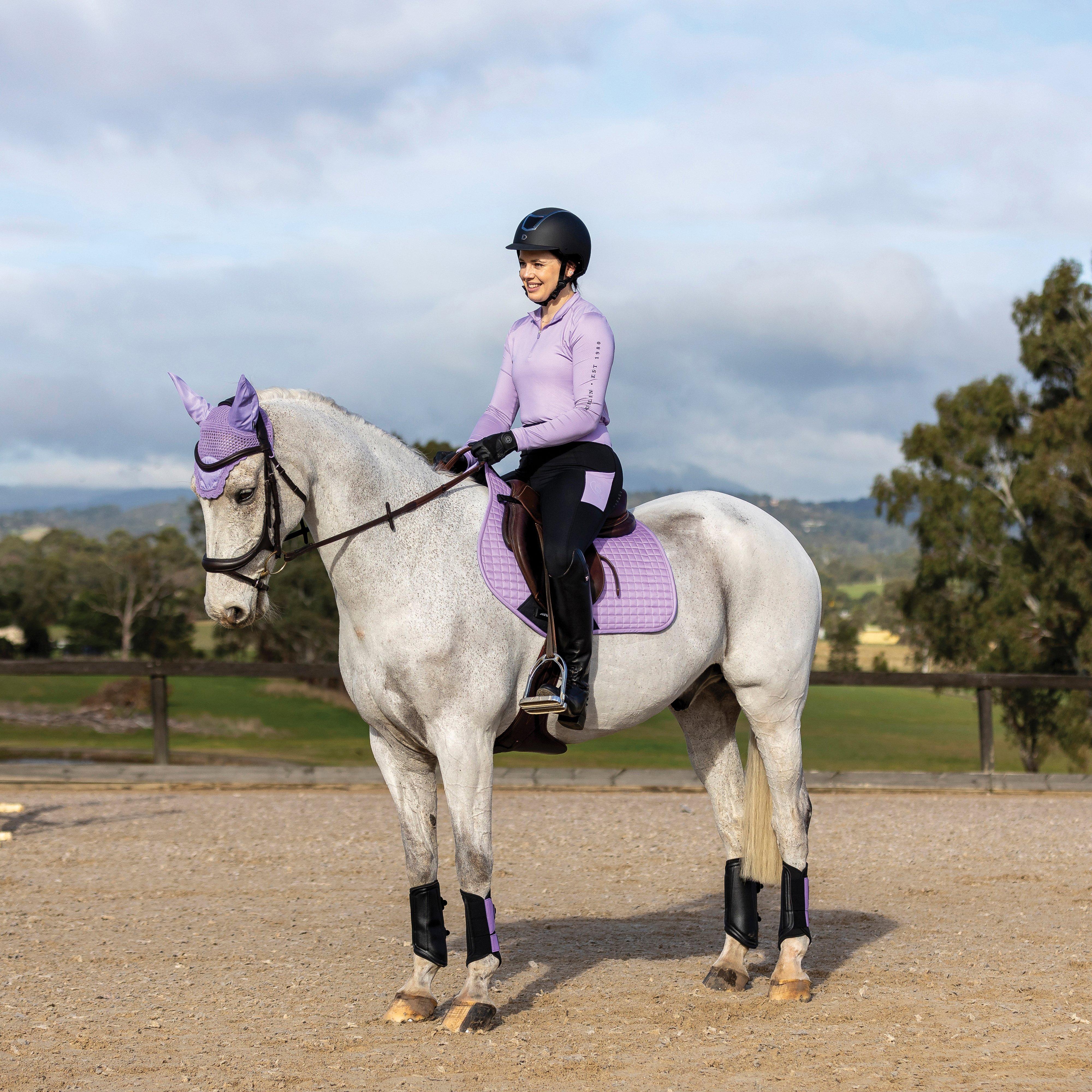 Prime All Purpose Saddle Pad Mauve - Image 3