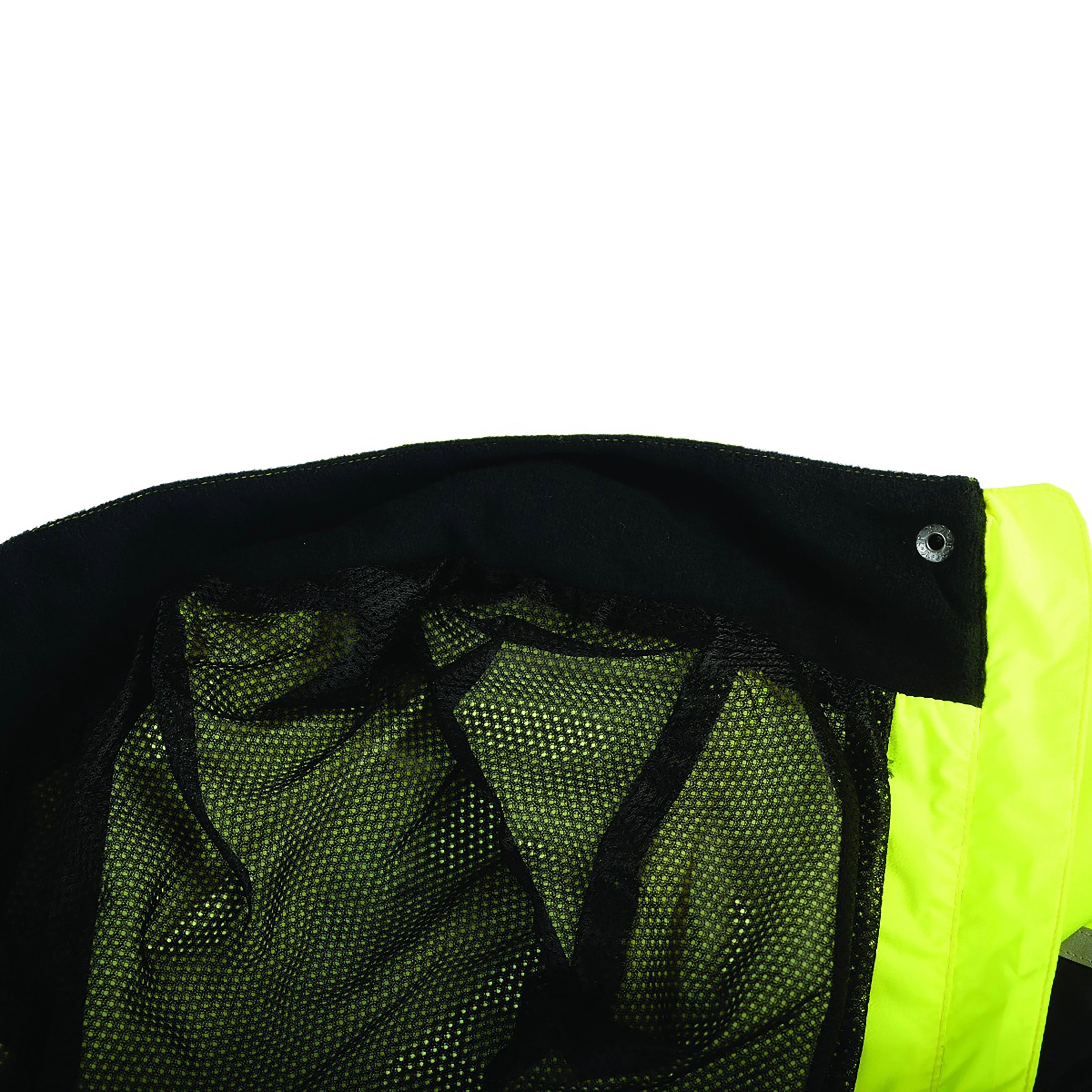 Reflective Lightweight Waterproof Vest Yellow - Image 4