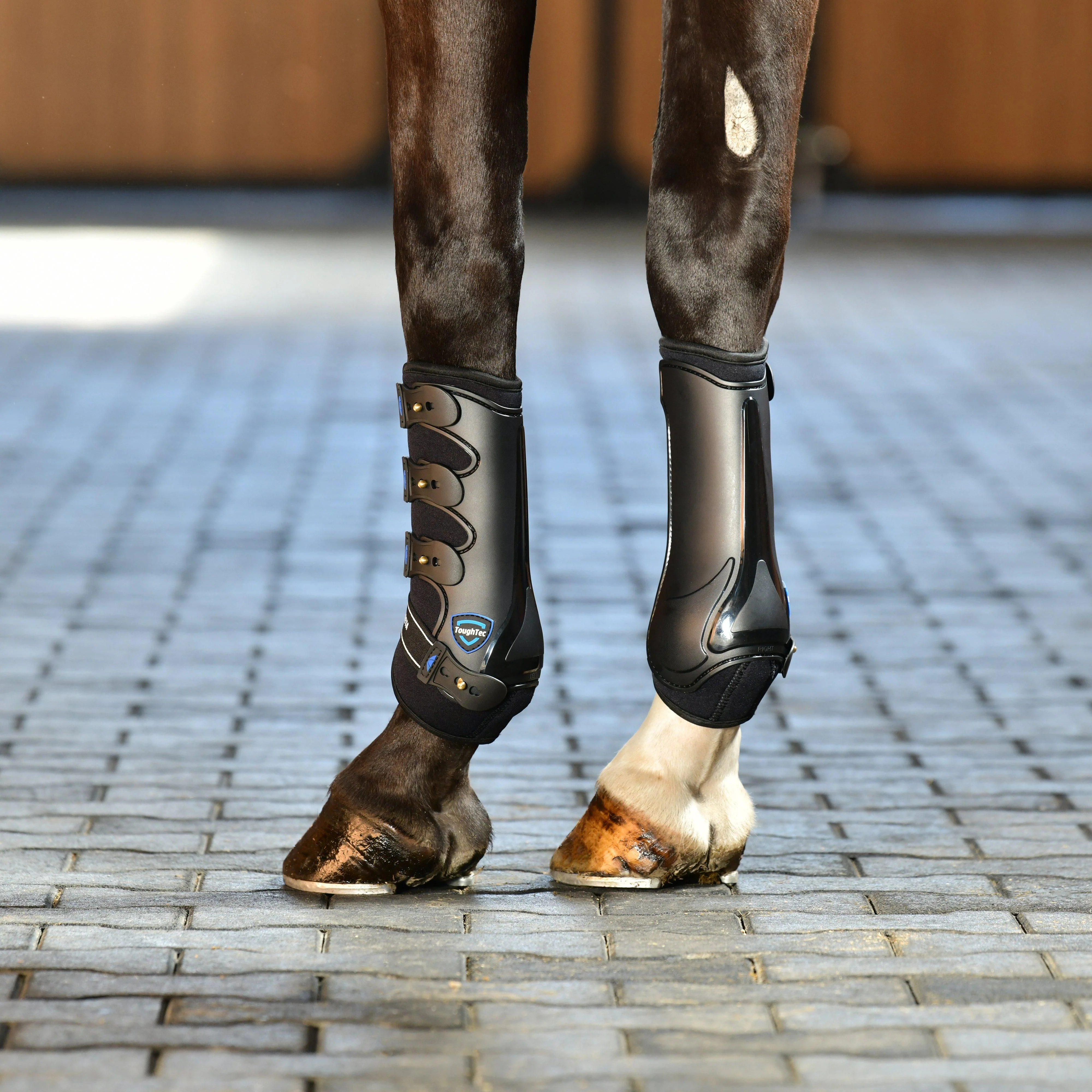 Tough-Tec Hard Shell Dressage Boots Black - Image 5
