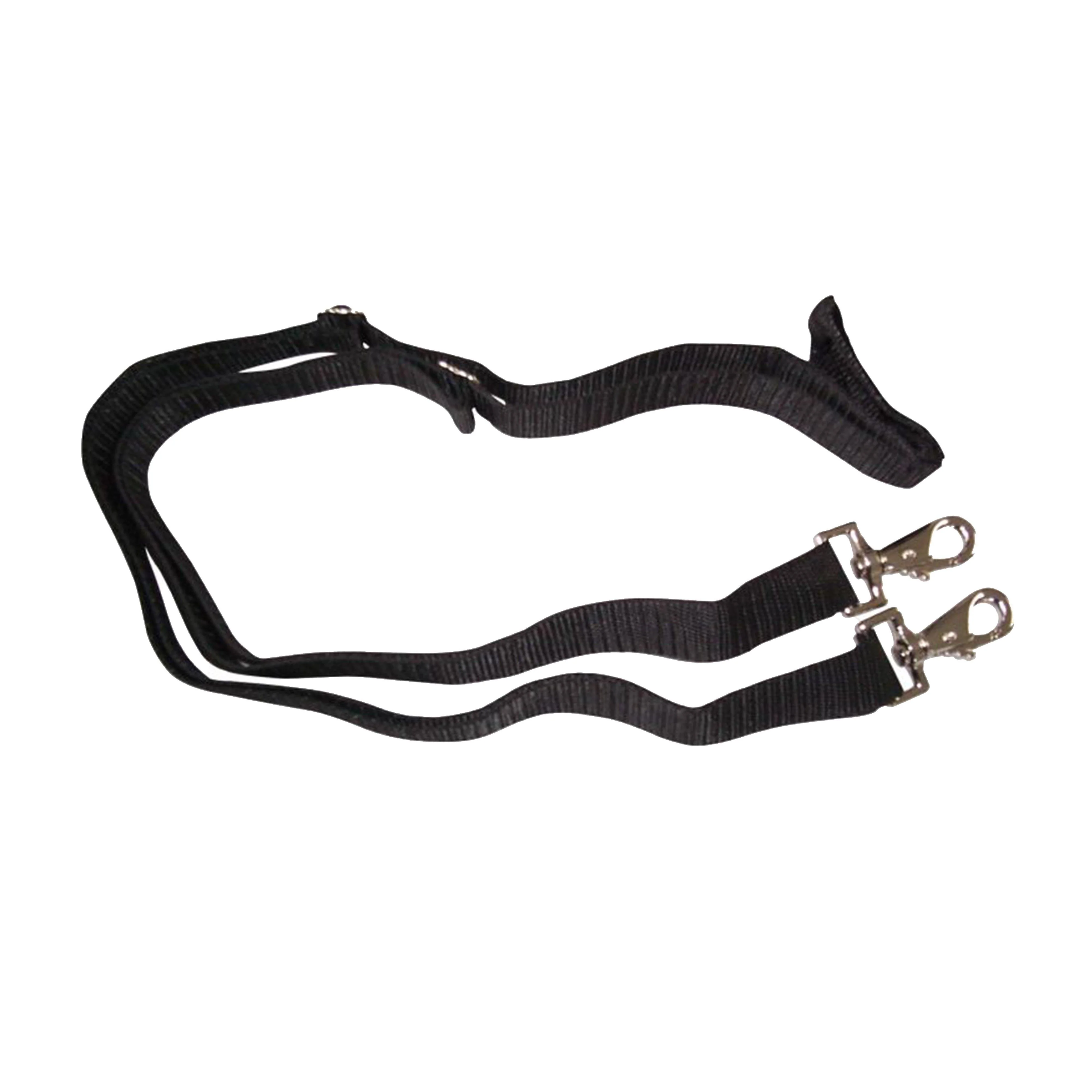 Webbed Leg Straps Black - Image 2