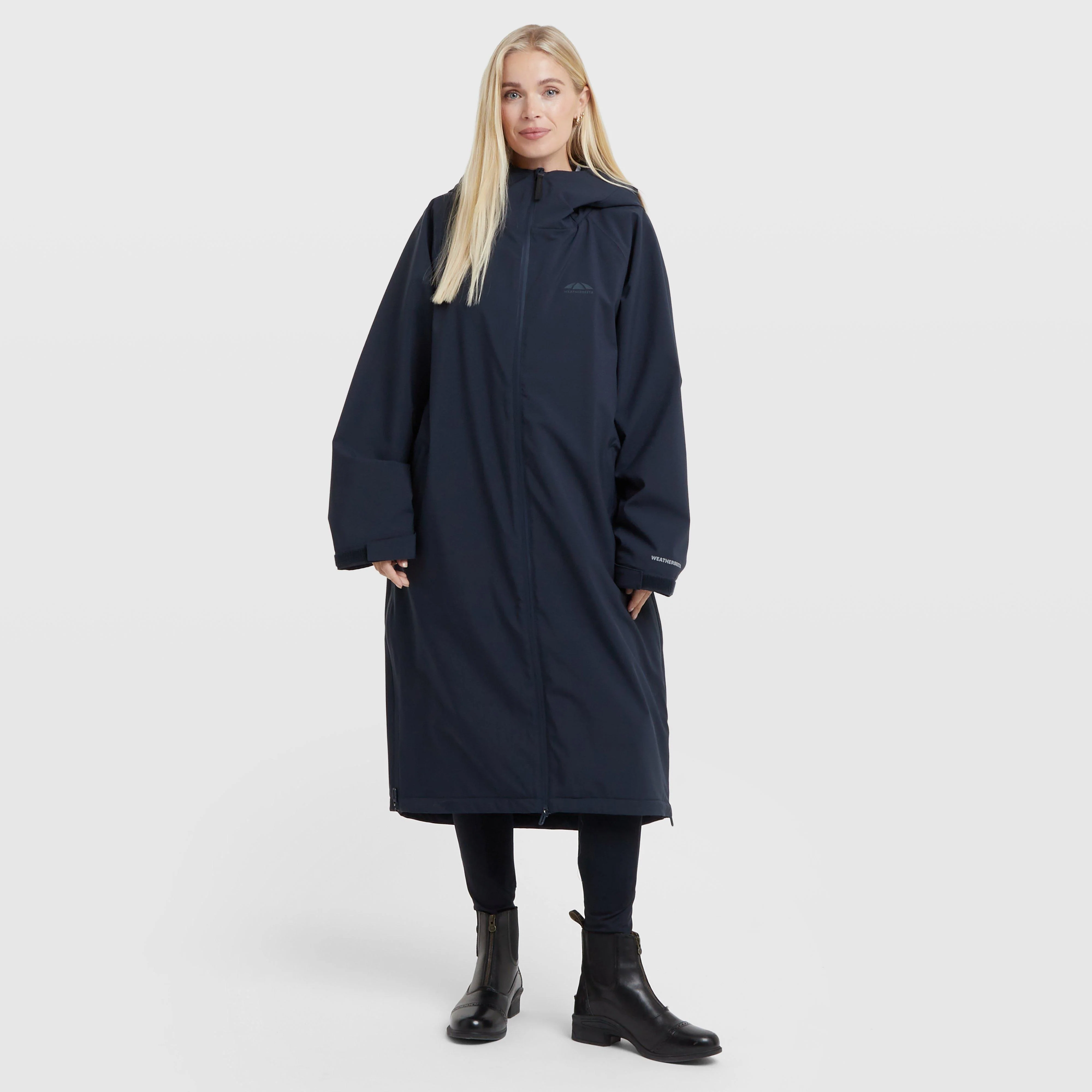 Women's All Weather Field Jacket Navy - Image 3