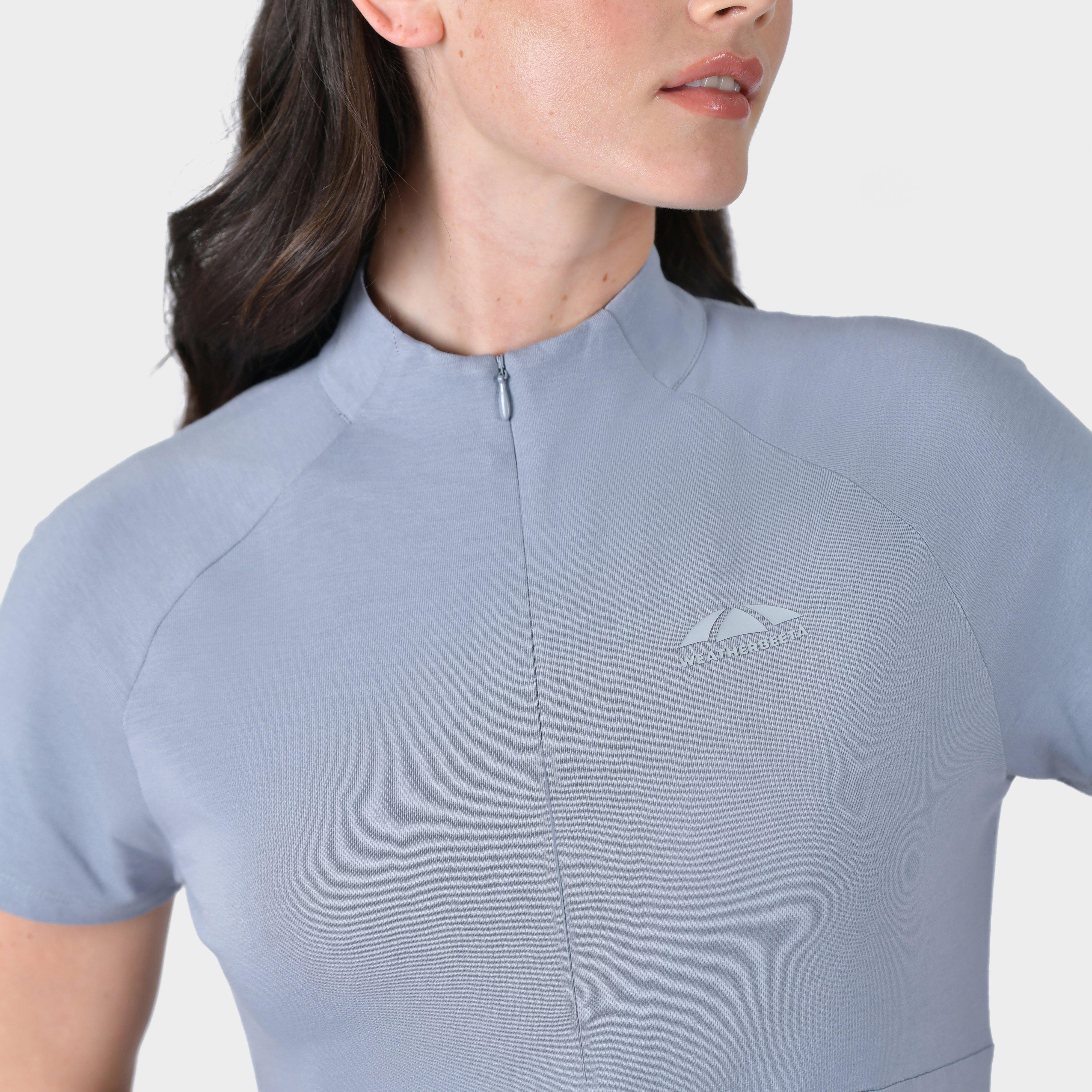 Women's Bamboo Short Sleeve Performance Base Layer | Bluestone - Image 4