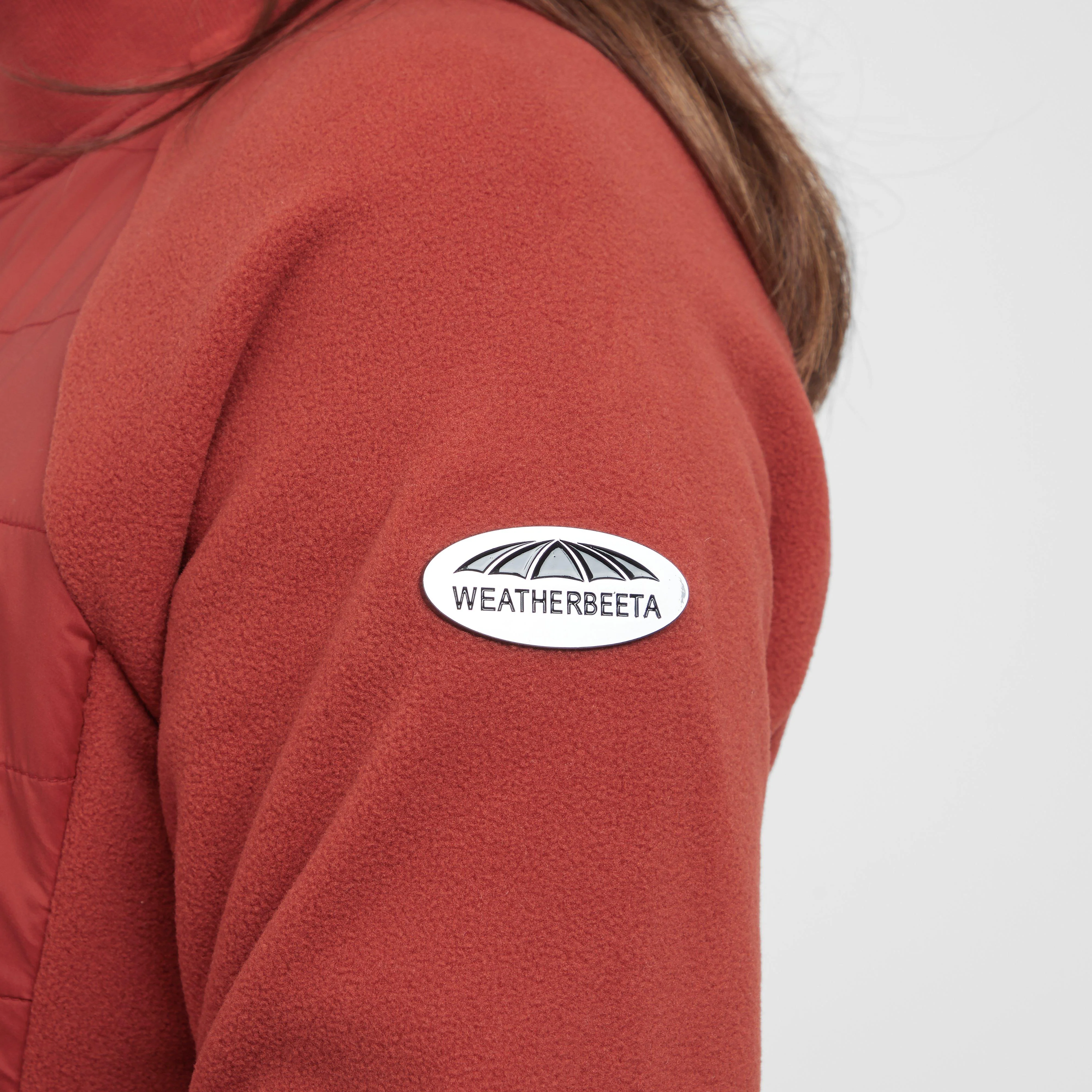 Womens Halifax Hybrid Jacket Red Ochre - Image 7