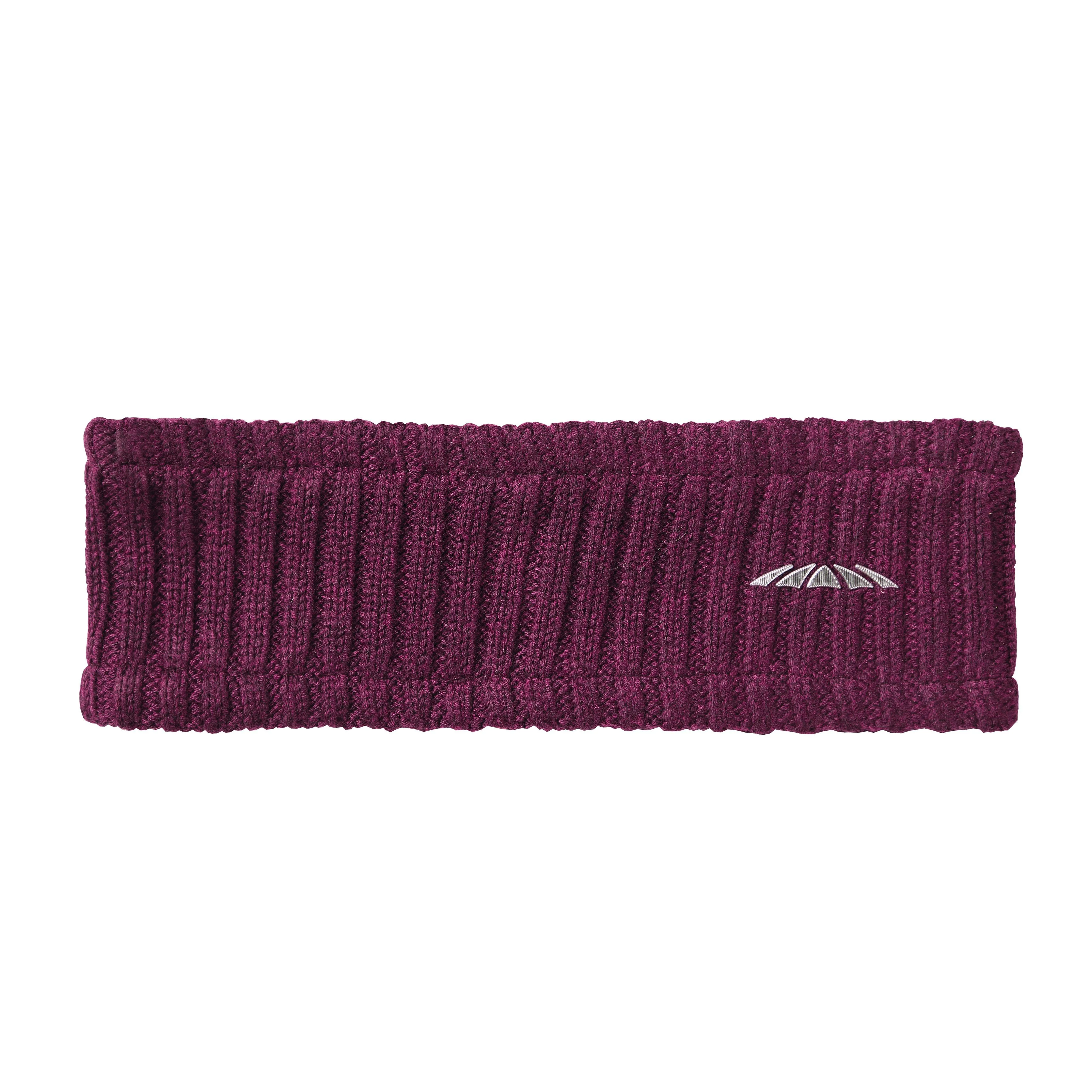 Womens Knit Headband Mulberry - Image 3