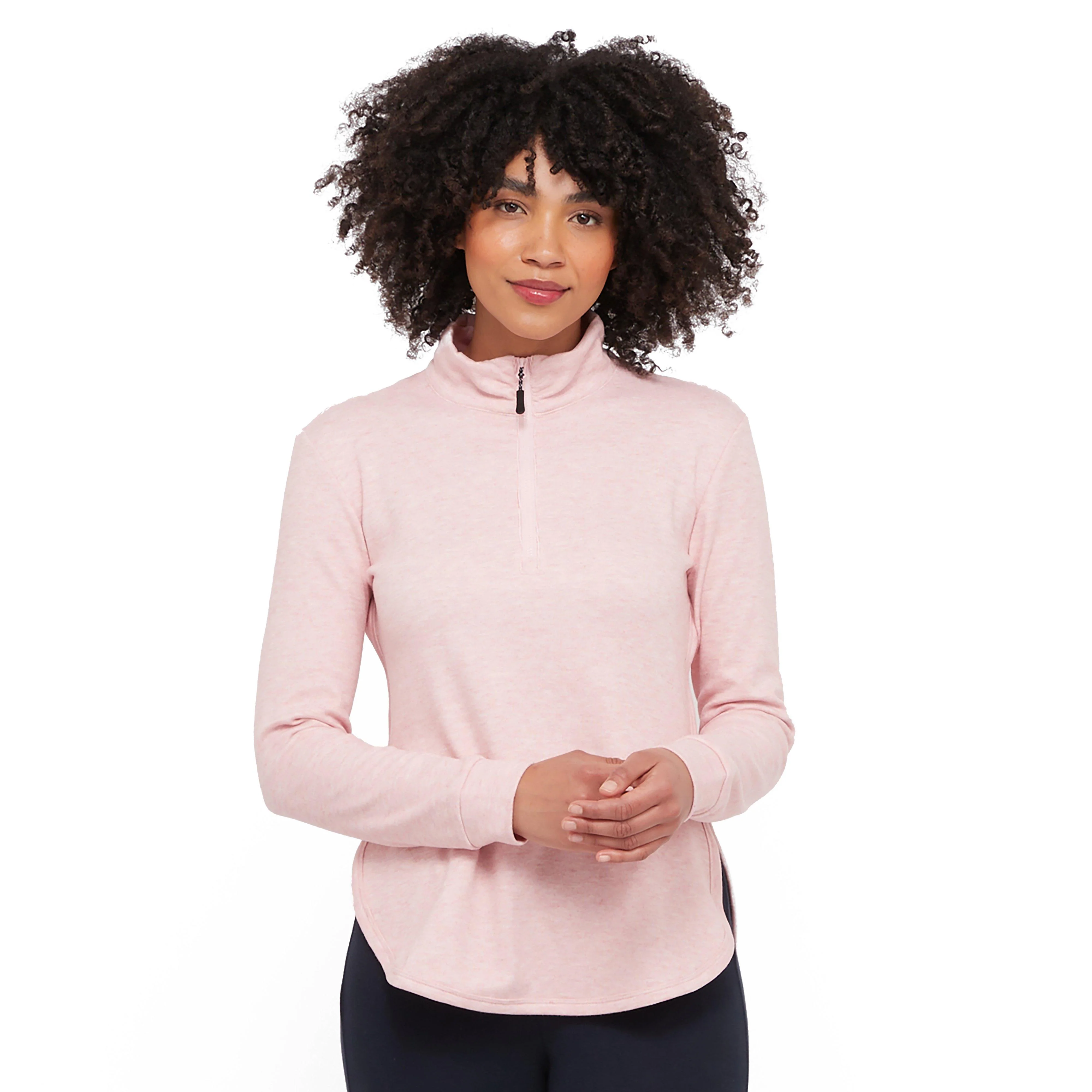 Womens London Long Sleeve Top Blush - Image 8