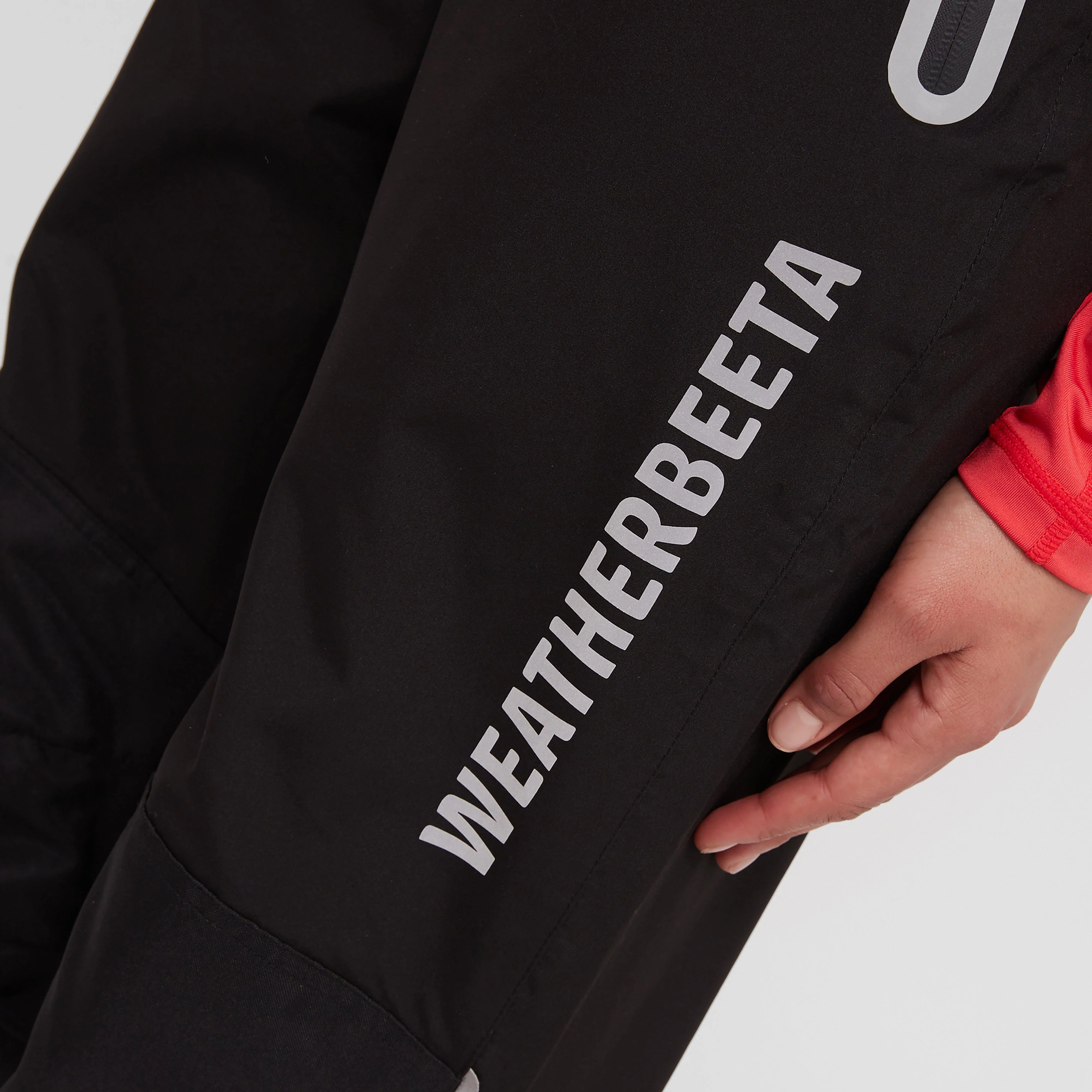 Womens Rayne Waterproof Overtrousers Black - Image 5