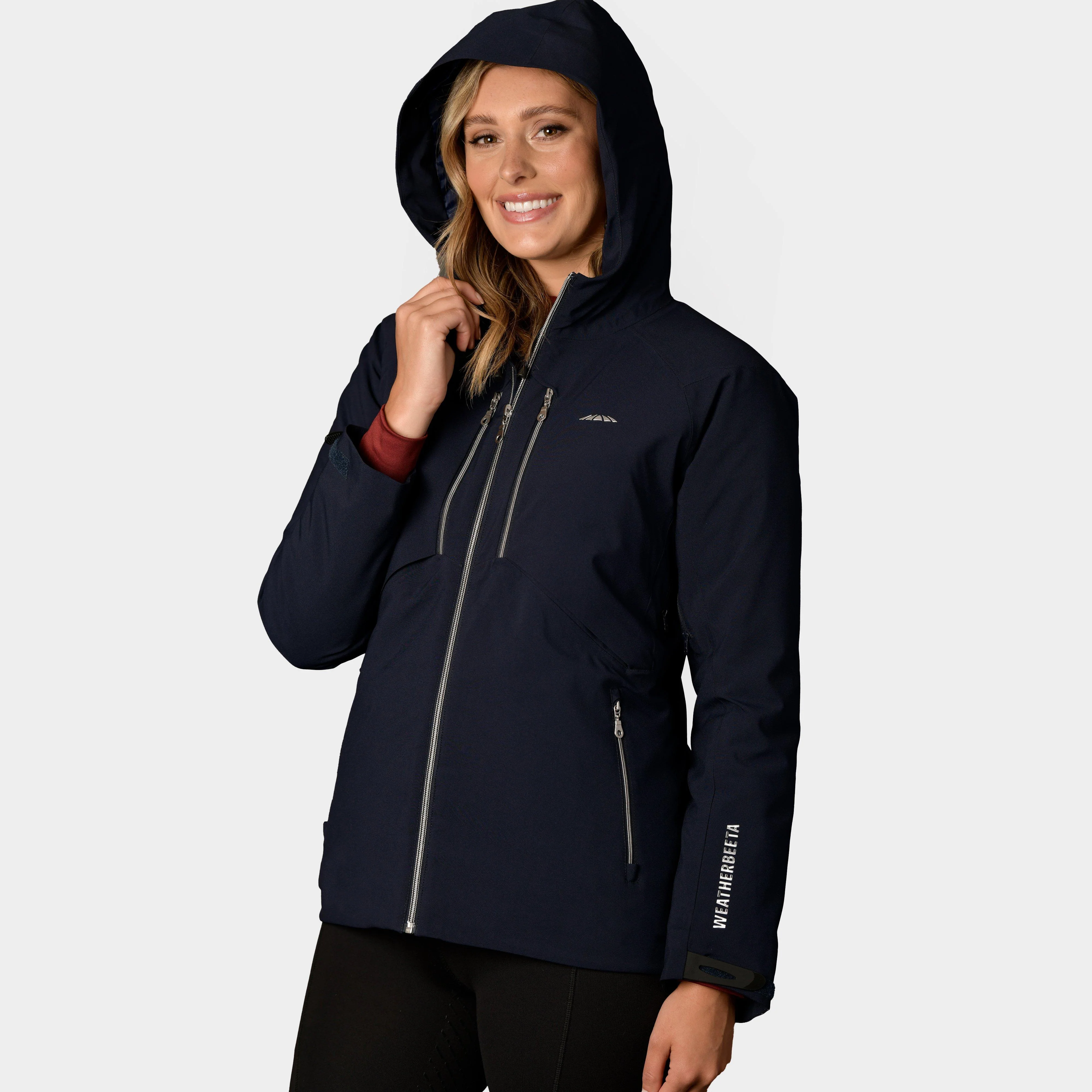 Womens Tania Waterproof Jacket Ink Navy - Image 3