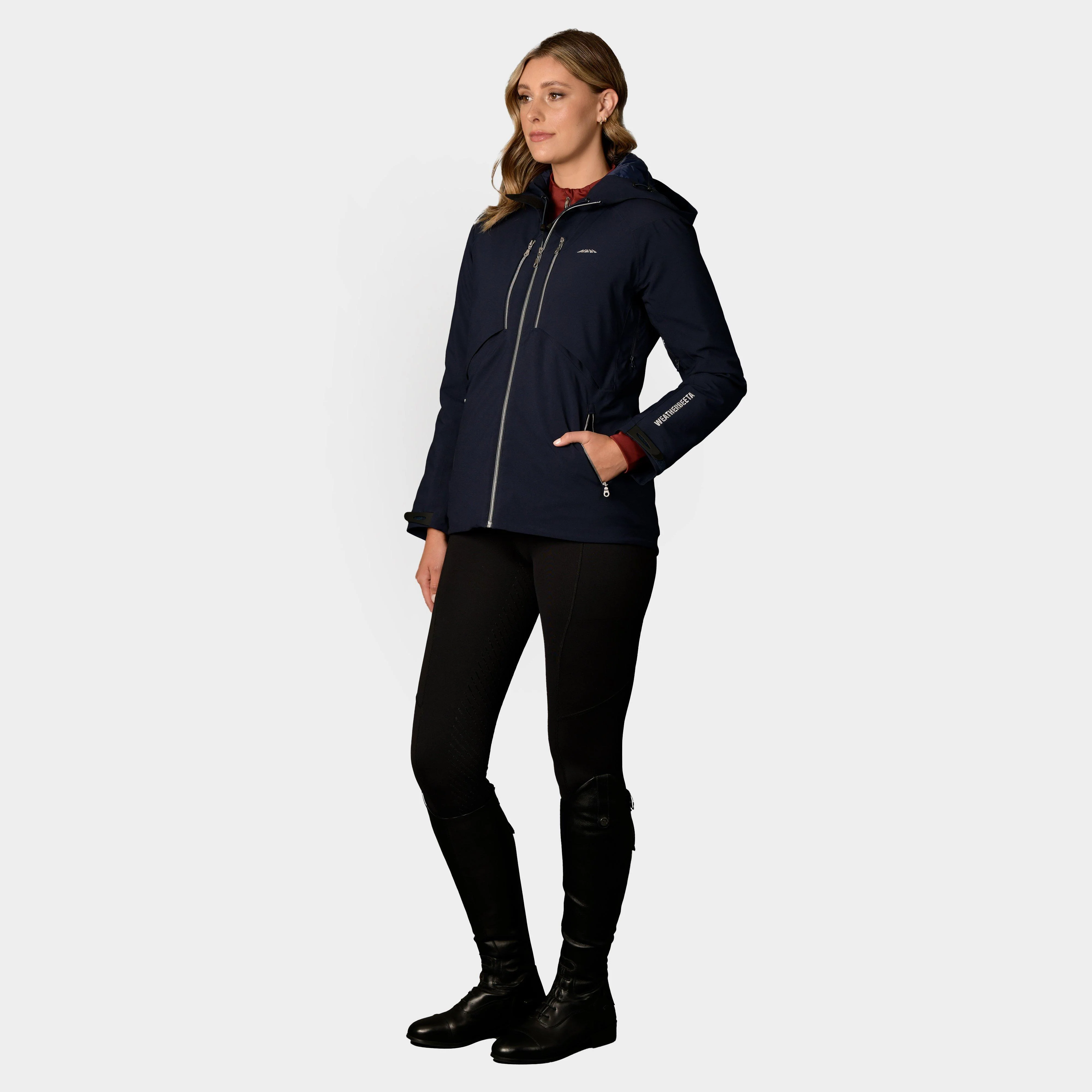 Womens Tania Waterproof Jacket Ink Navy - Image 5