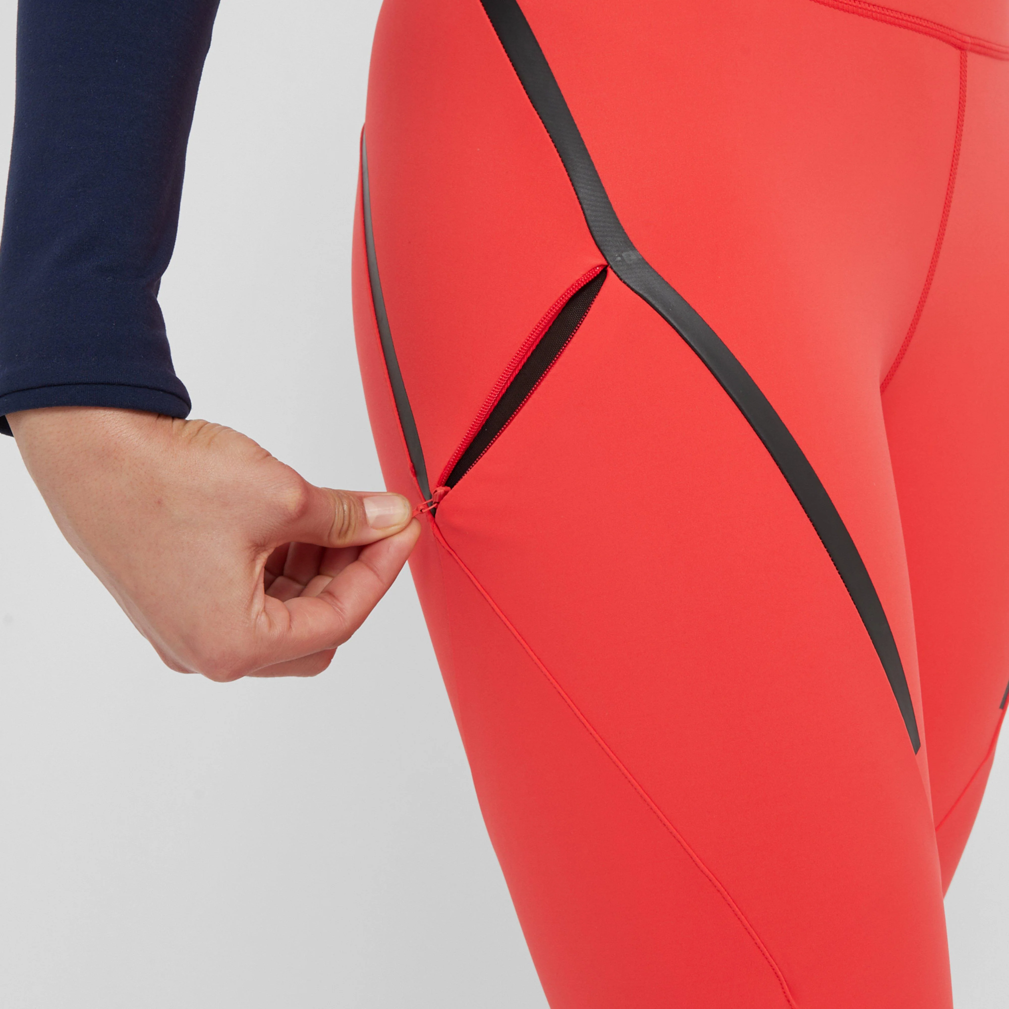 Womens Toulon Lifestyle Riding Tights Bittersweet Red - Image 4