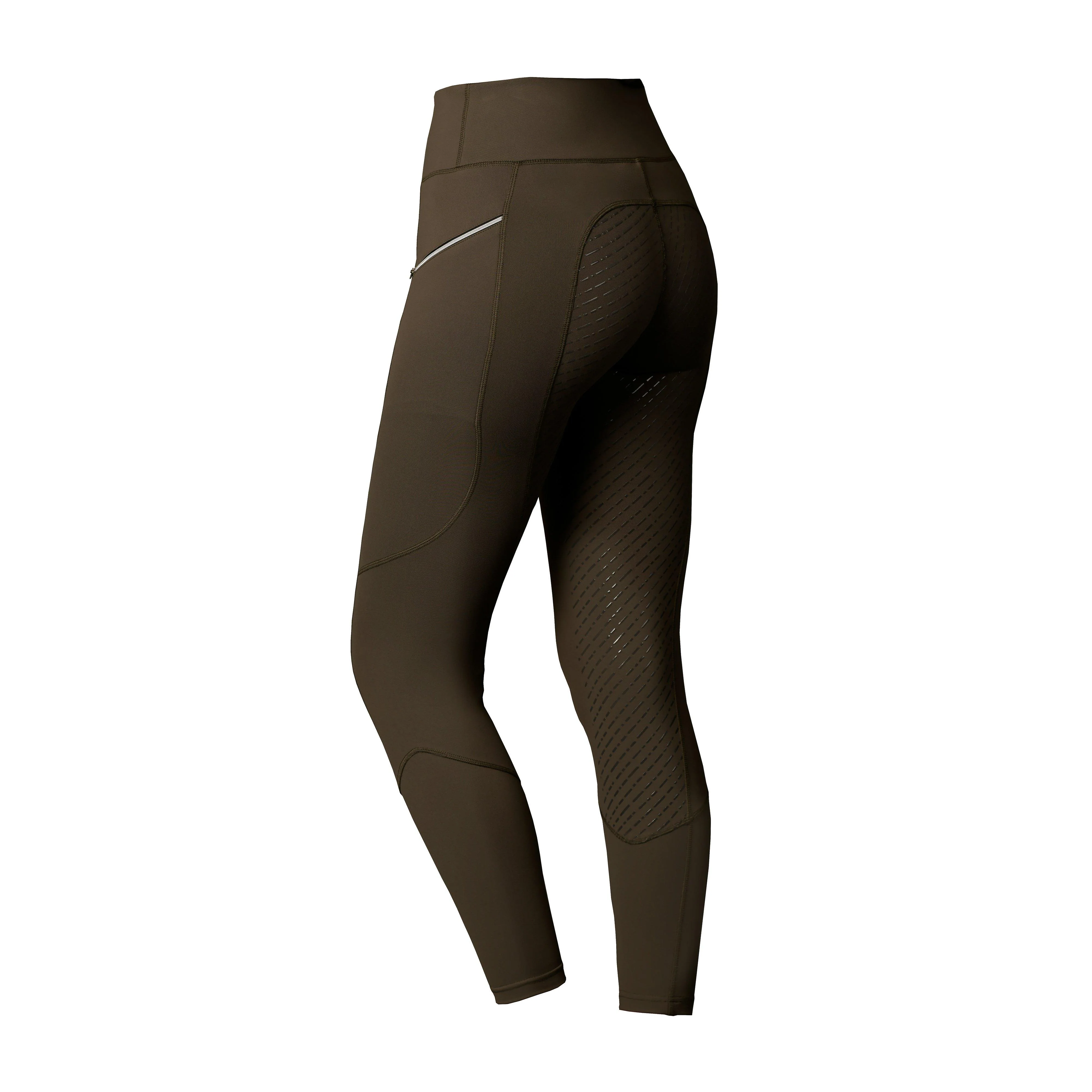 Womens Veda Technical Tights Olive - Image 2