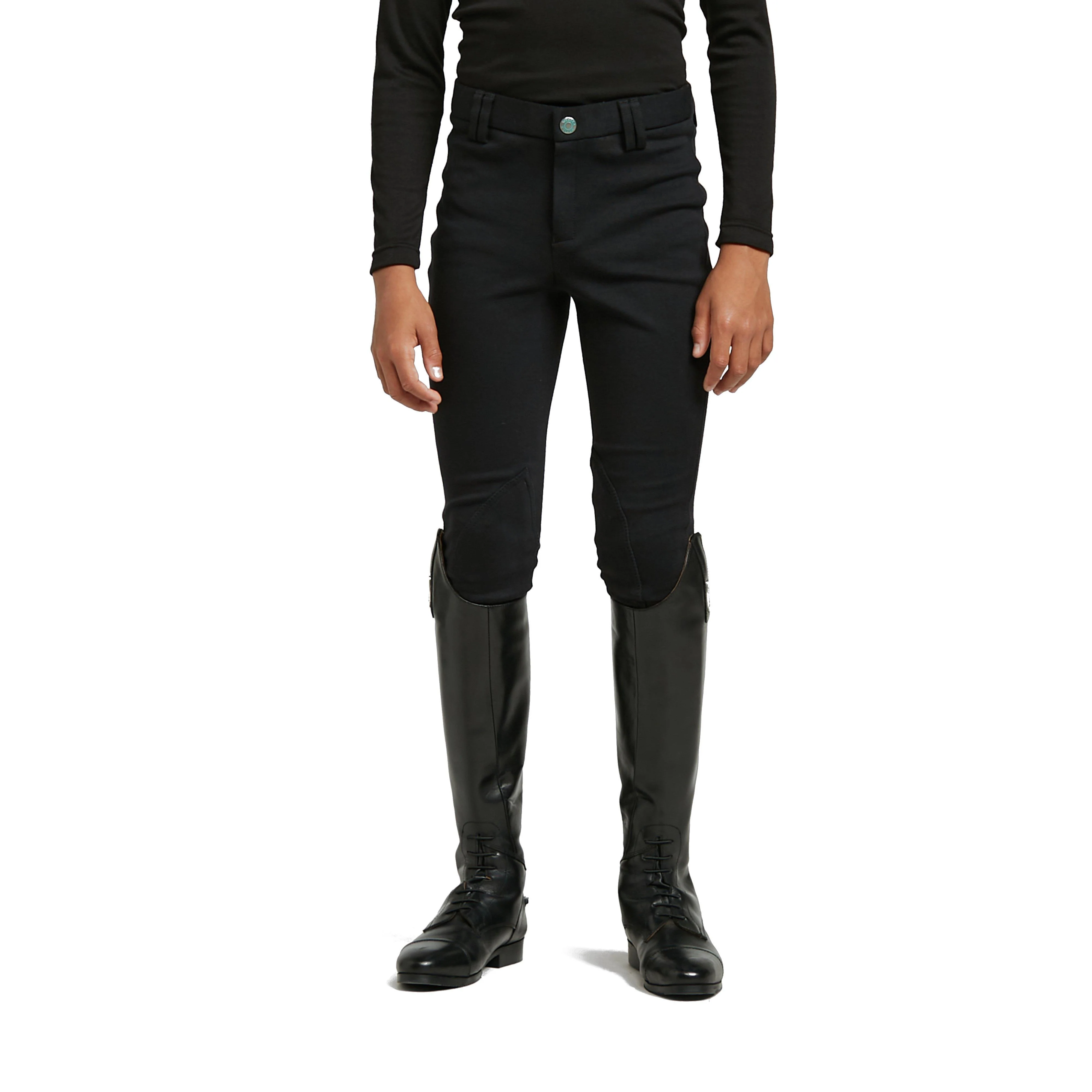 Boys Jodhpurs Black - Image 6