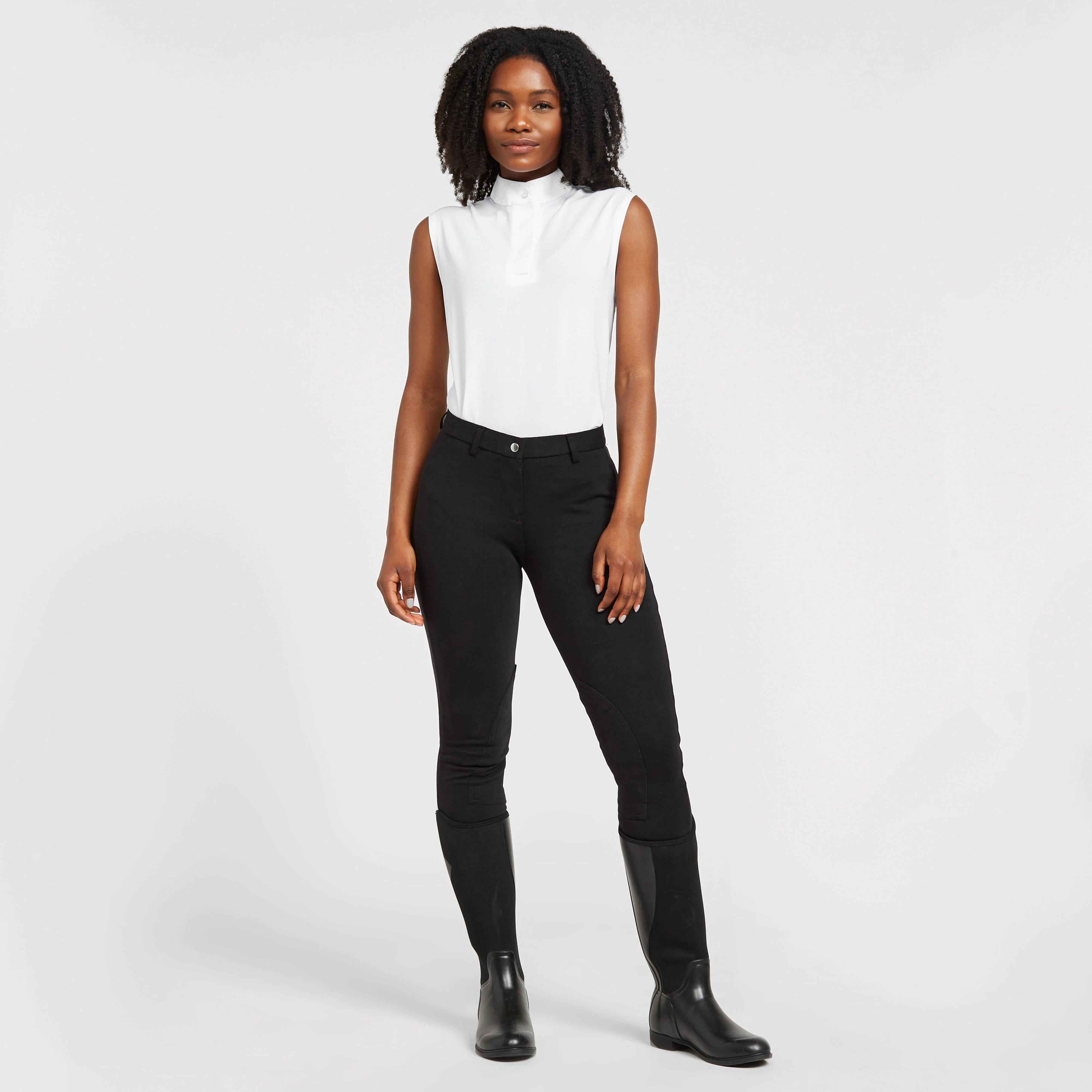 Womens Jodhpurs Black - Image 3
