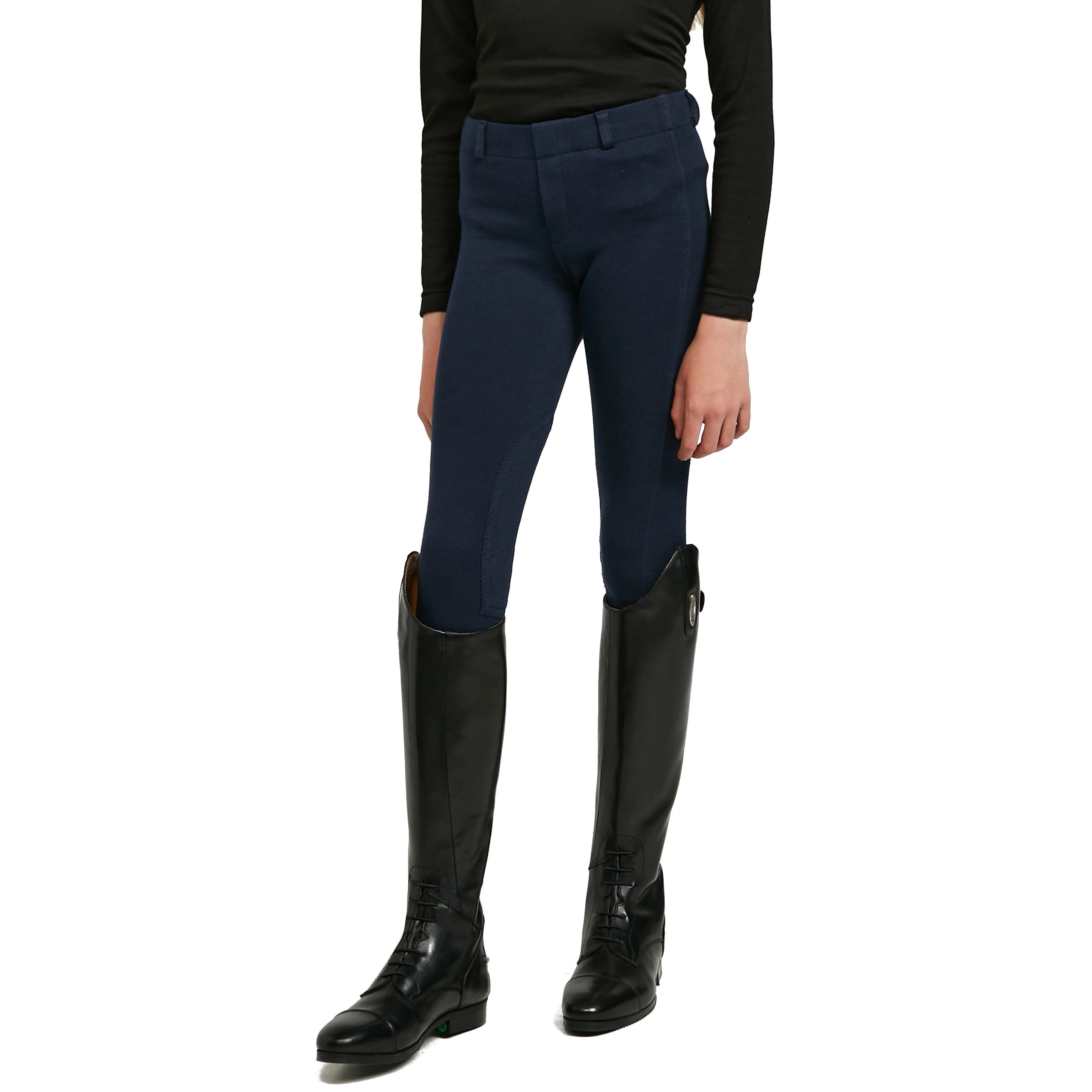 Kids Brightside Jodhpurs Navy - Image 7